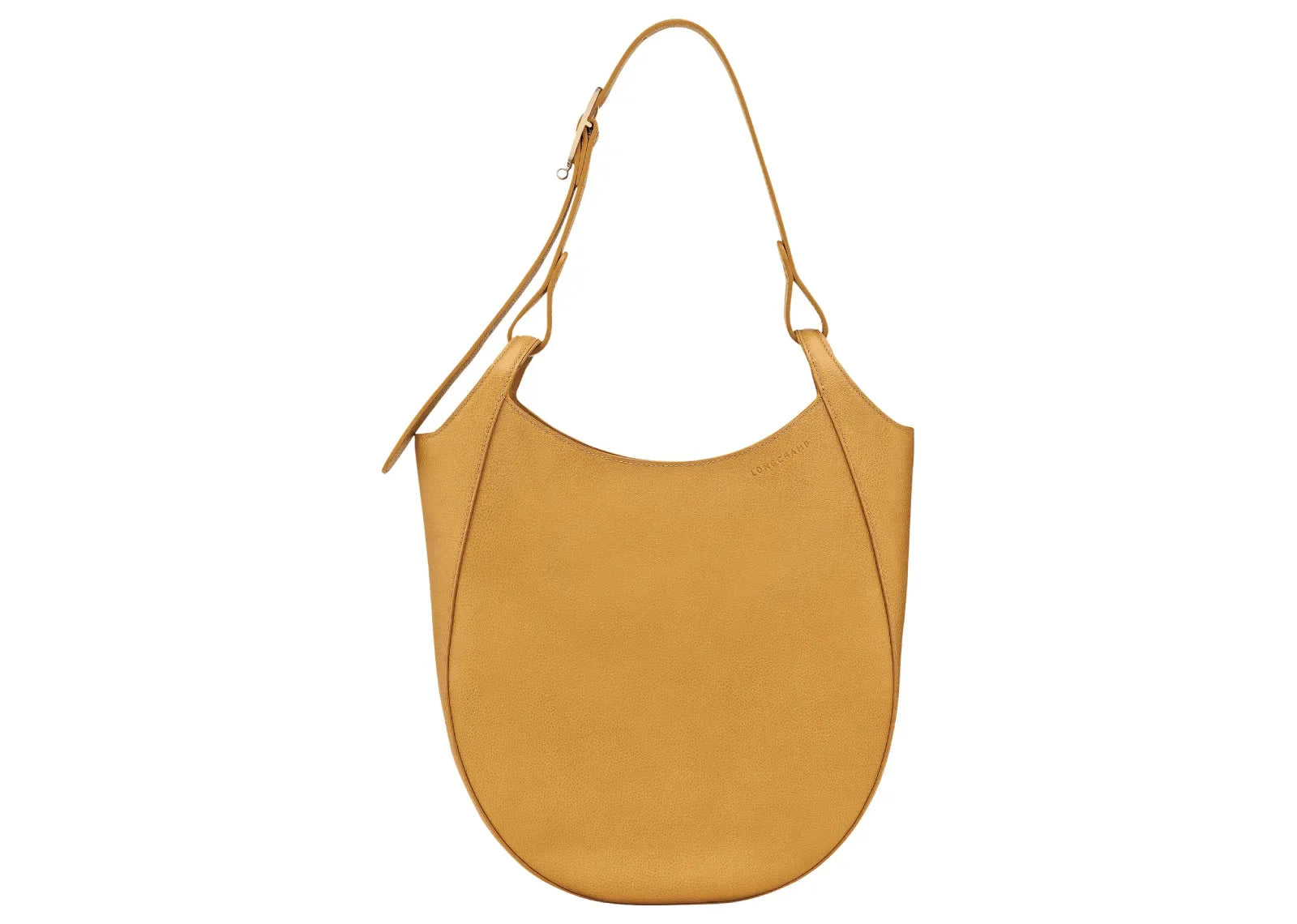 Longchamp Le Foulonné Lare Hobo Bag Nutmeg - My Suti