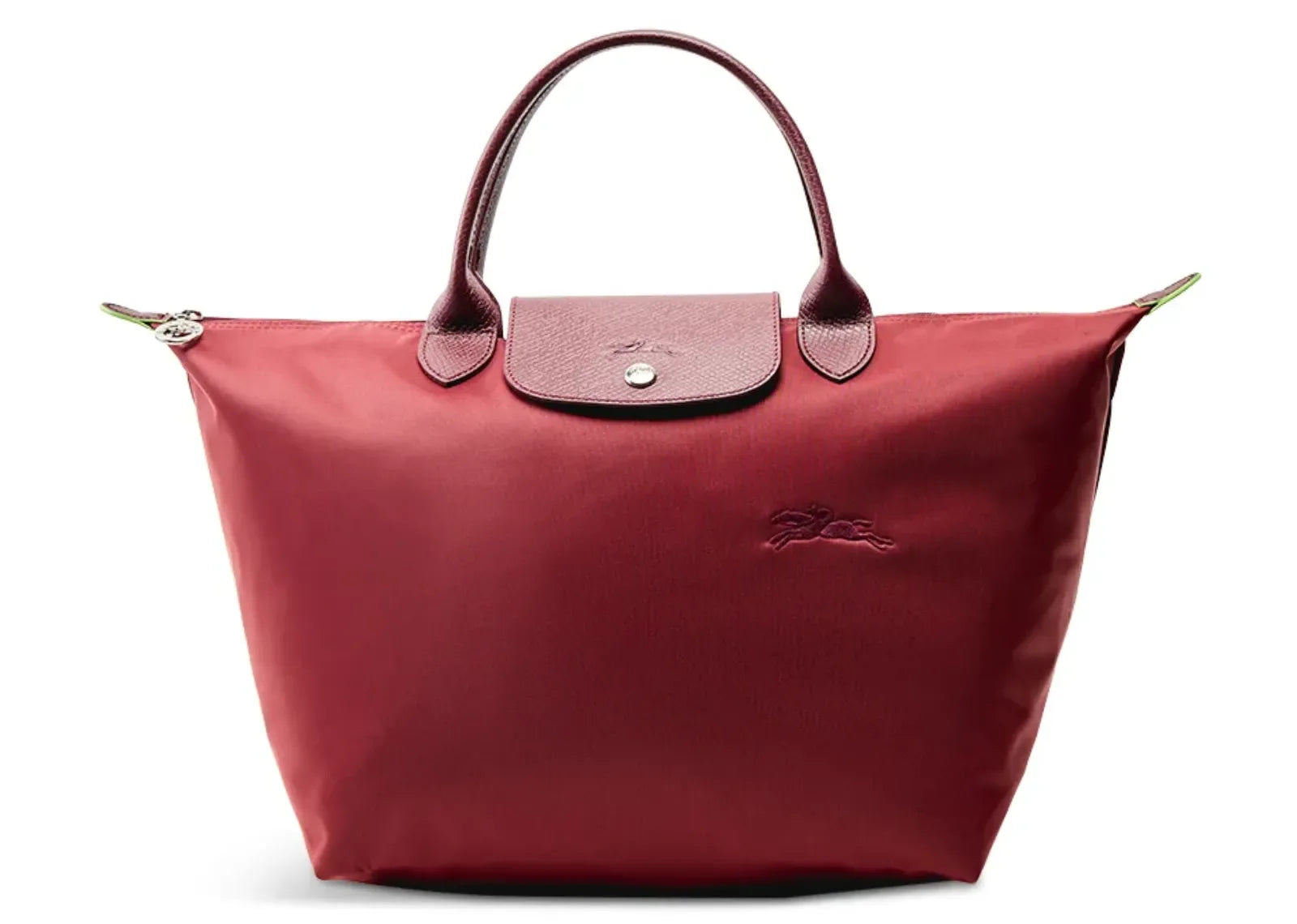 Longchamp Le Pliage Green Medium Handbag Pomegranate - My Suti