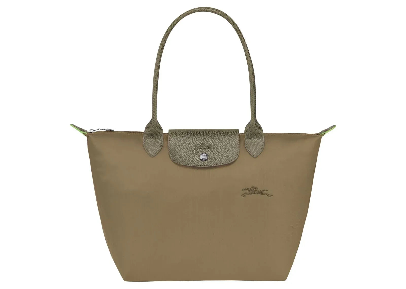 Longchamp Le Pliage Green Medium Tote Bag Artichoke - My Suti