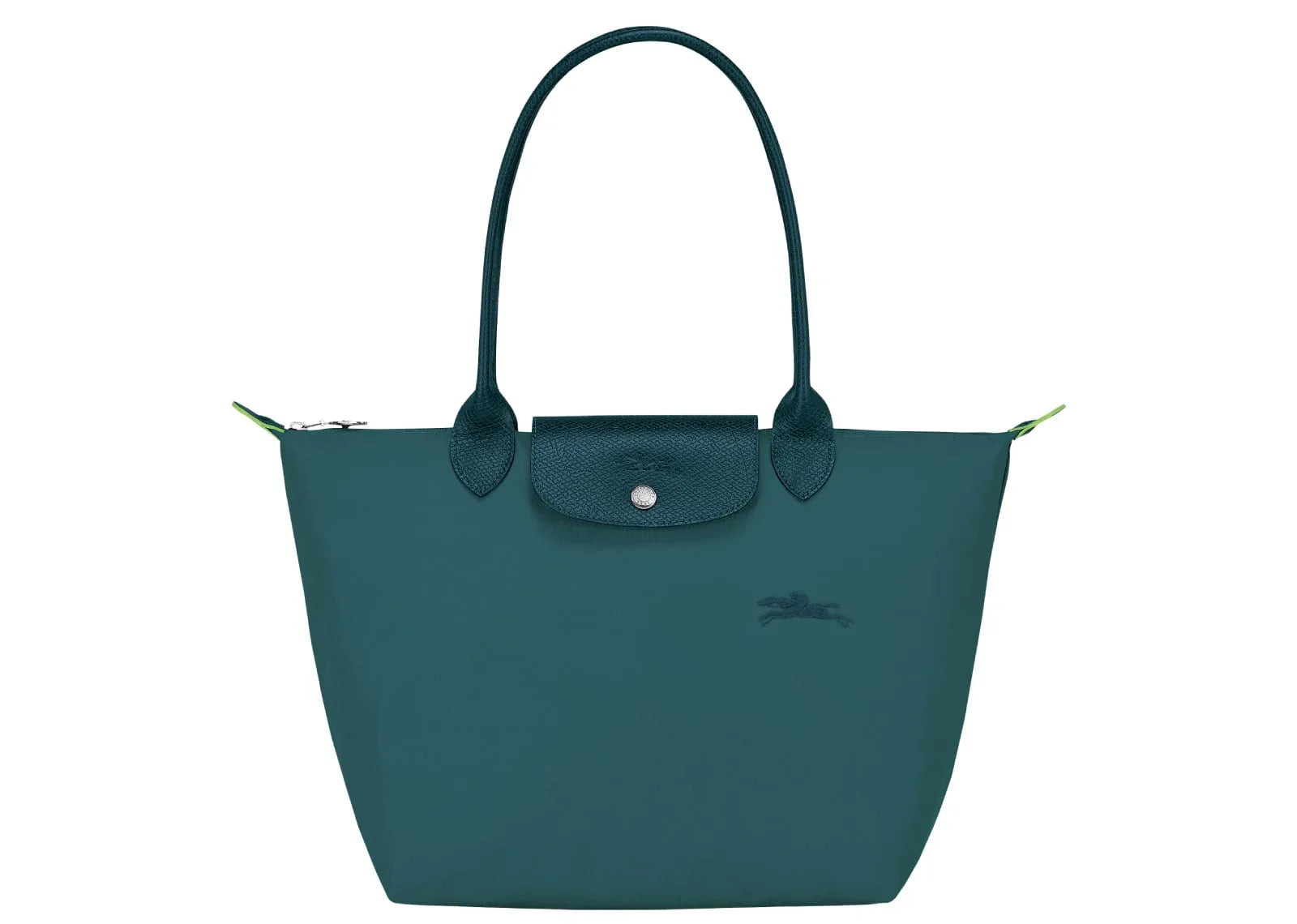 Longchamp Le Pliage Green Medium Tote Bag Peacock - My Suti