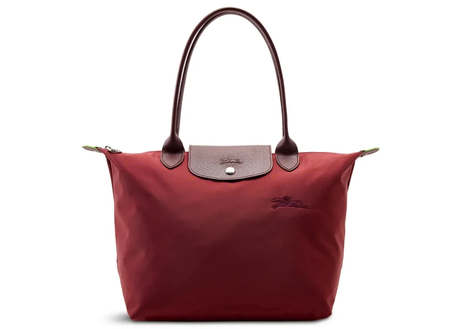 Longchamp Le Pliage Green Medium Tote Bag Pomegranate - My Suti