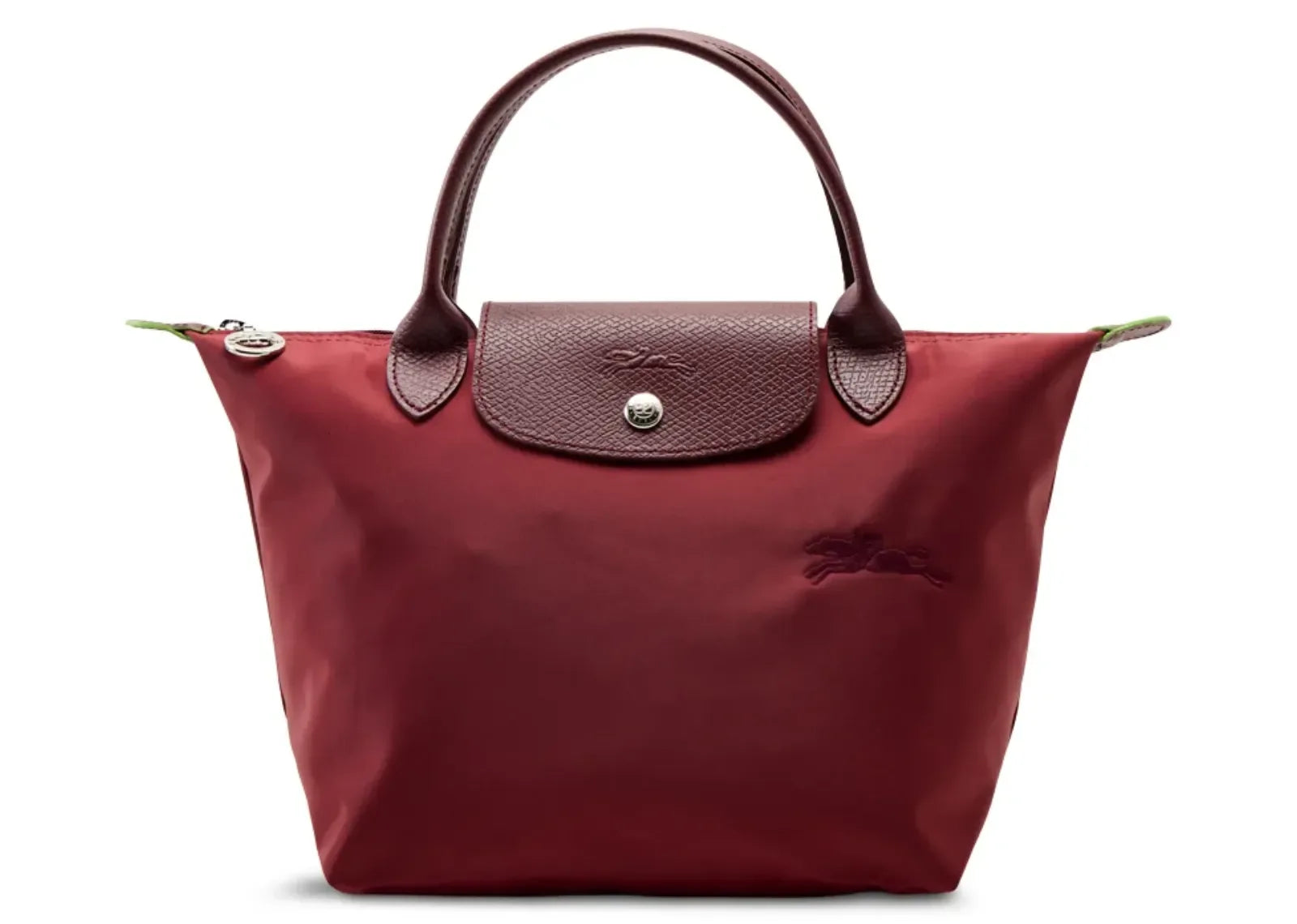 Longchamp Le Pliage Green Small Handbag Pomegranate - My Suti