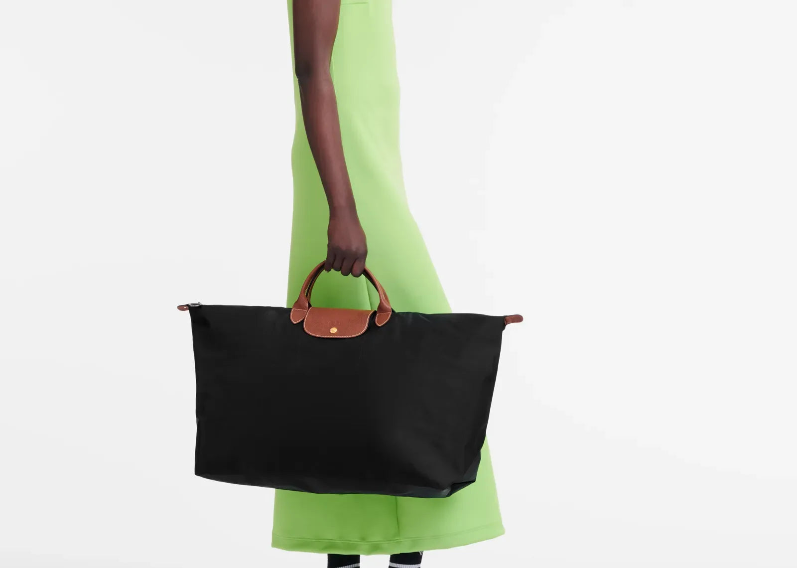 Longchamp Le Pliage Original L Travel Bag Black - My Suti