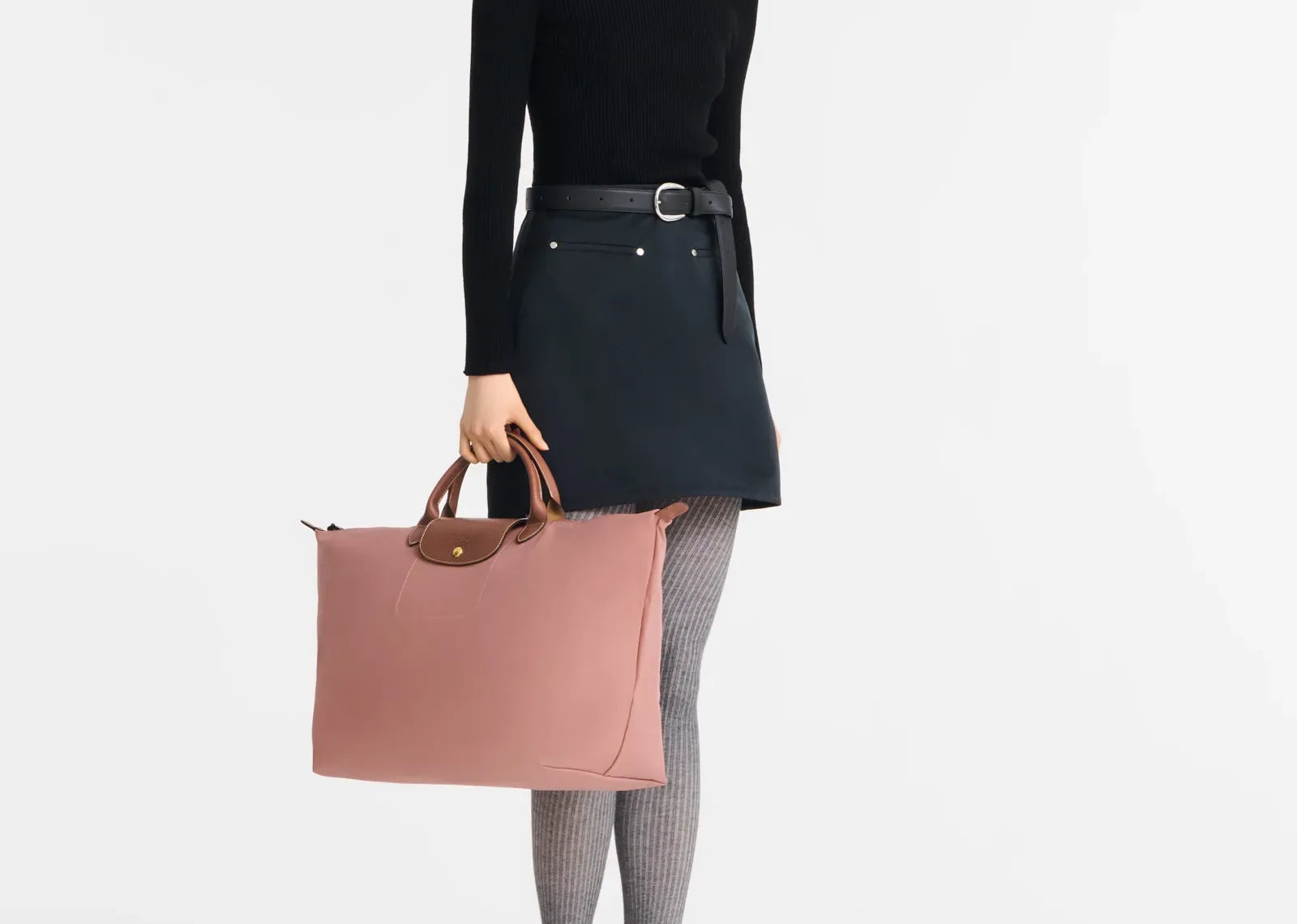 Longchamp Le Pliage Original L Travel Bag Pink Tea - My Suti