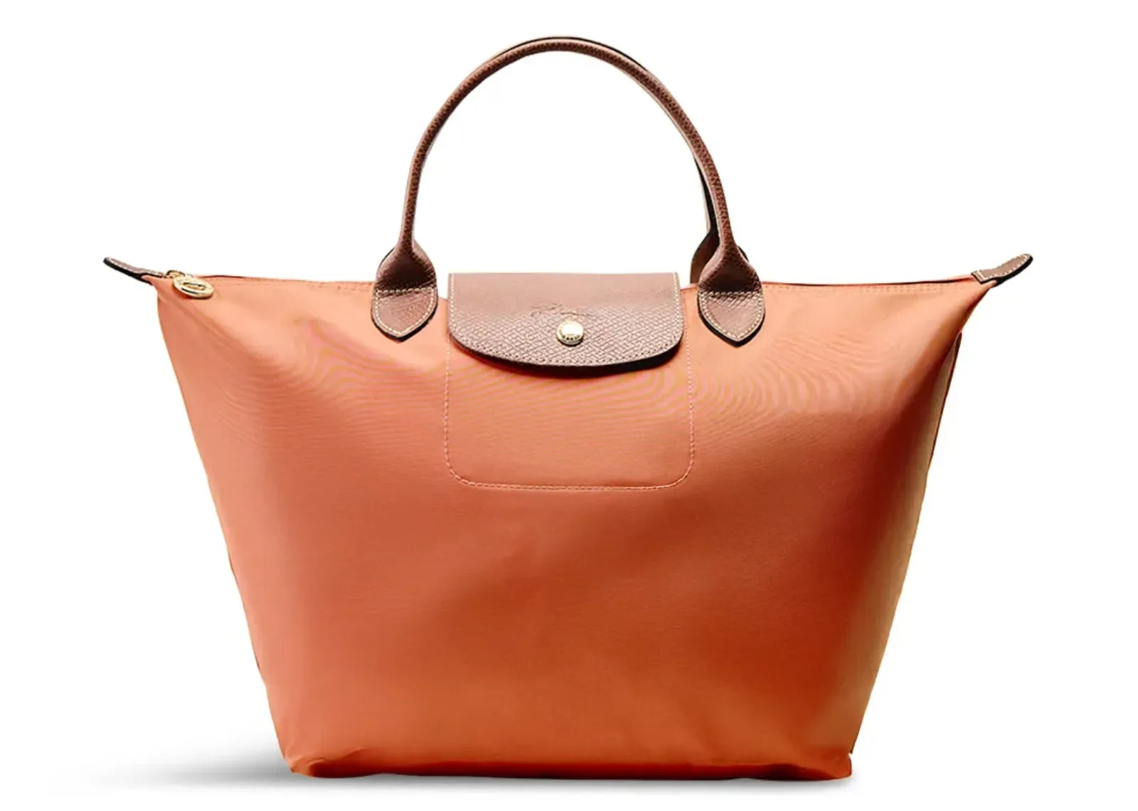 Longchamp Le Pliage Original Medium Handbag Brick - My Suti