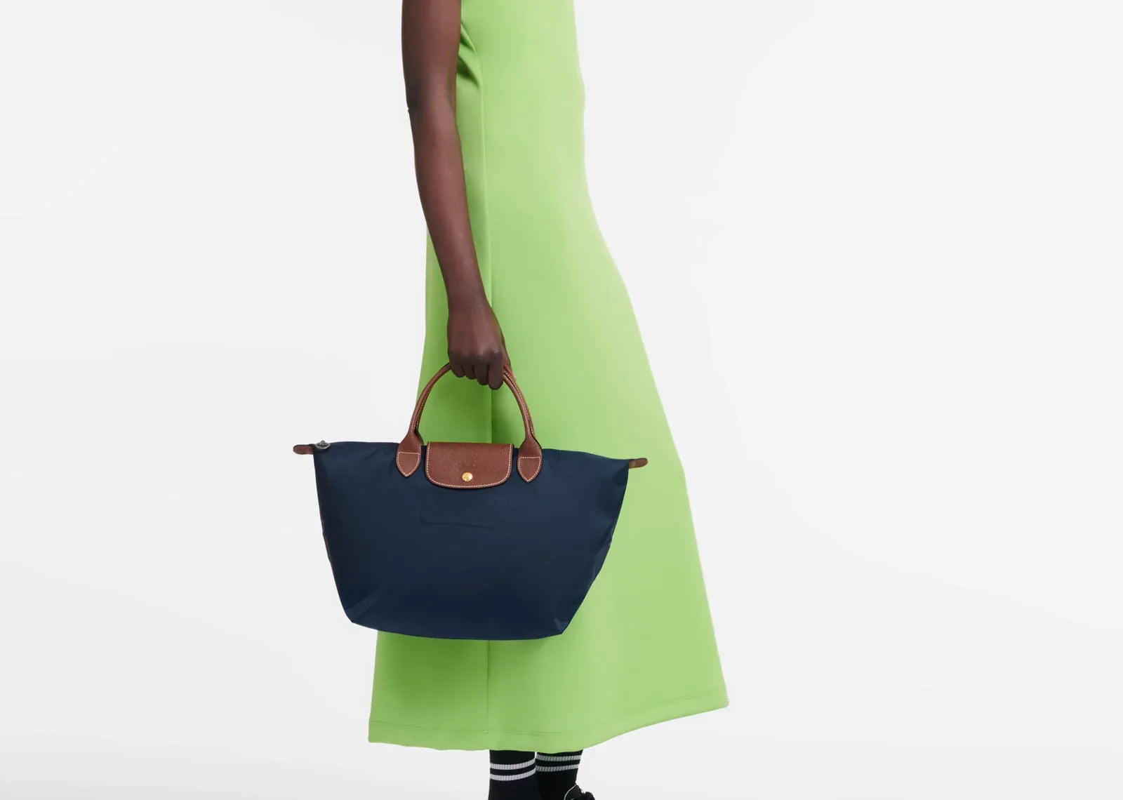 Longchamp Le Pliage Original Medium Handbag Navy - My Suti