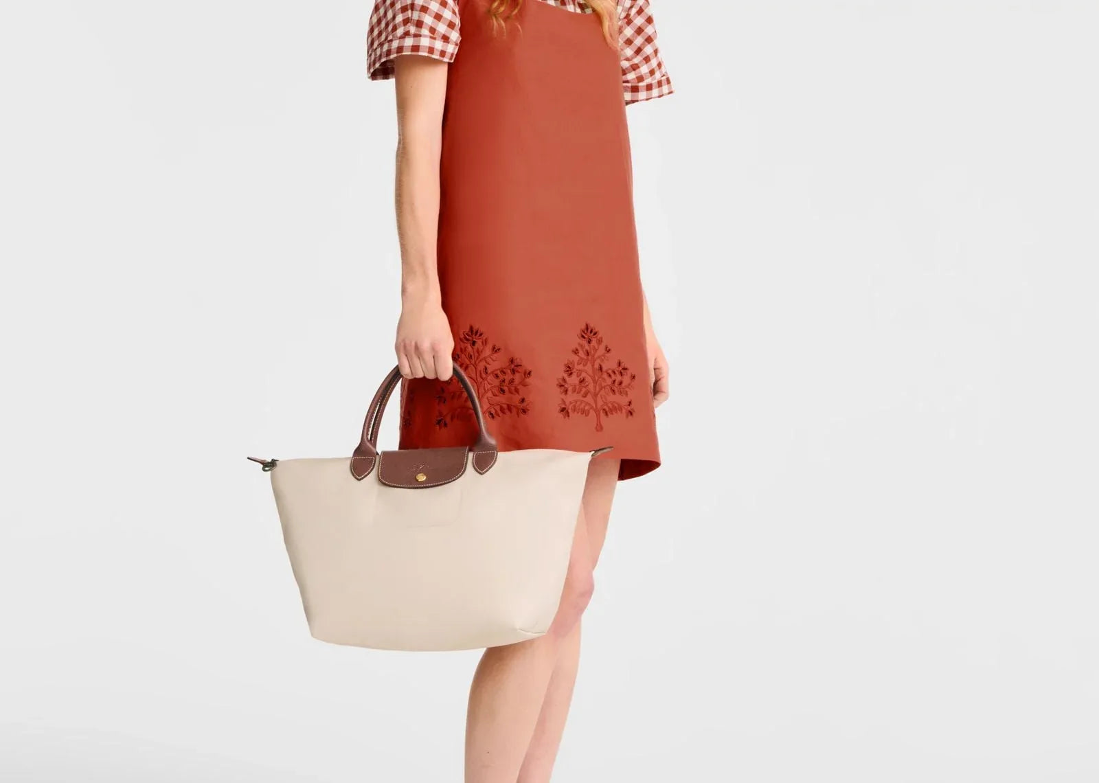 Longchamp Le Pliage Original Medium Handbag Paper - My Suti