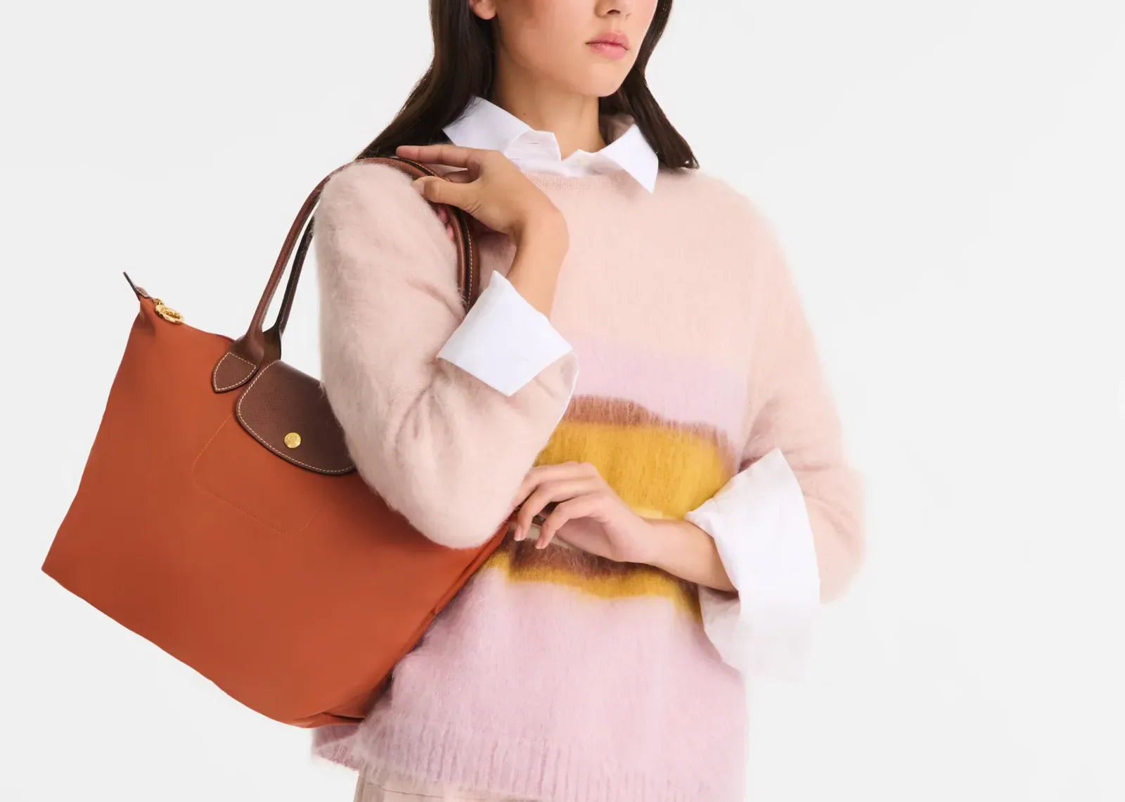 Longchamp Le Pliage Original Medium Tote Bag Brick - My Suti