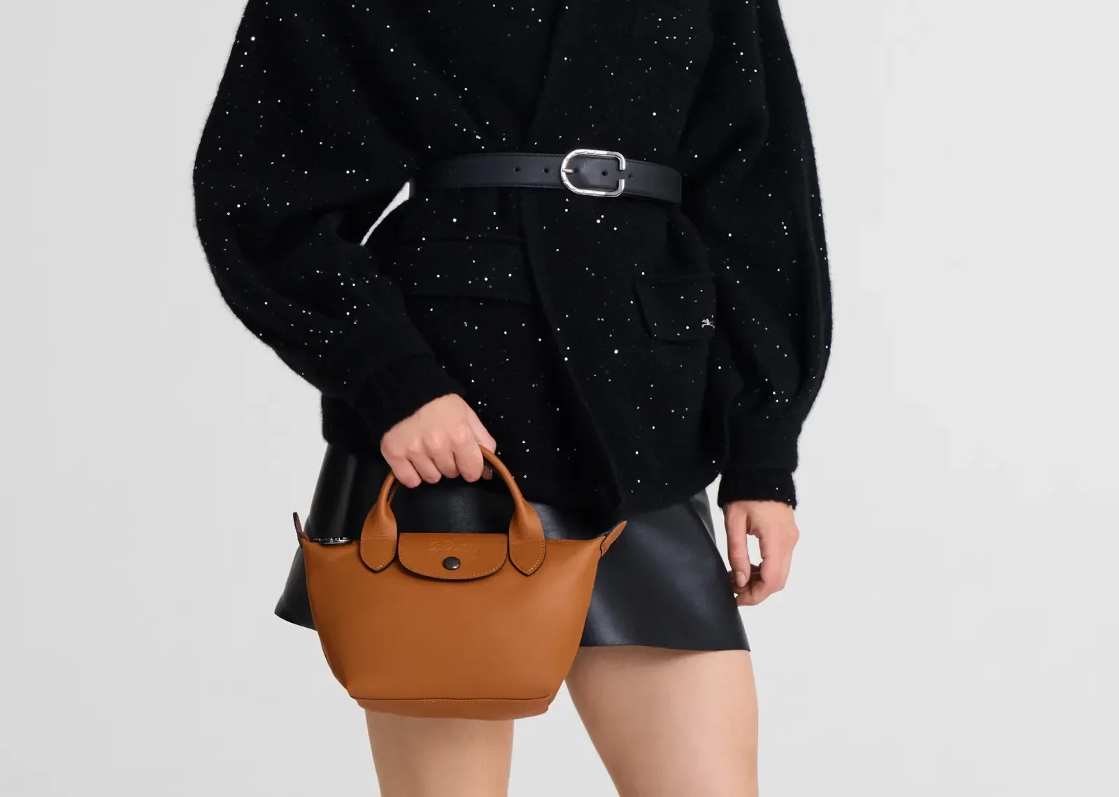 Longchamp Le Pliage Xtra XS Handbag Cashew - My Suti