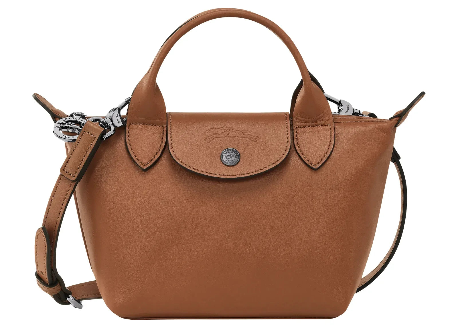 Longchamp Le Pliage Xtra XS Handbag Cognac - My Suti