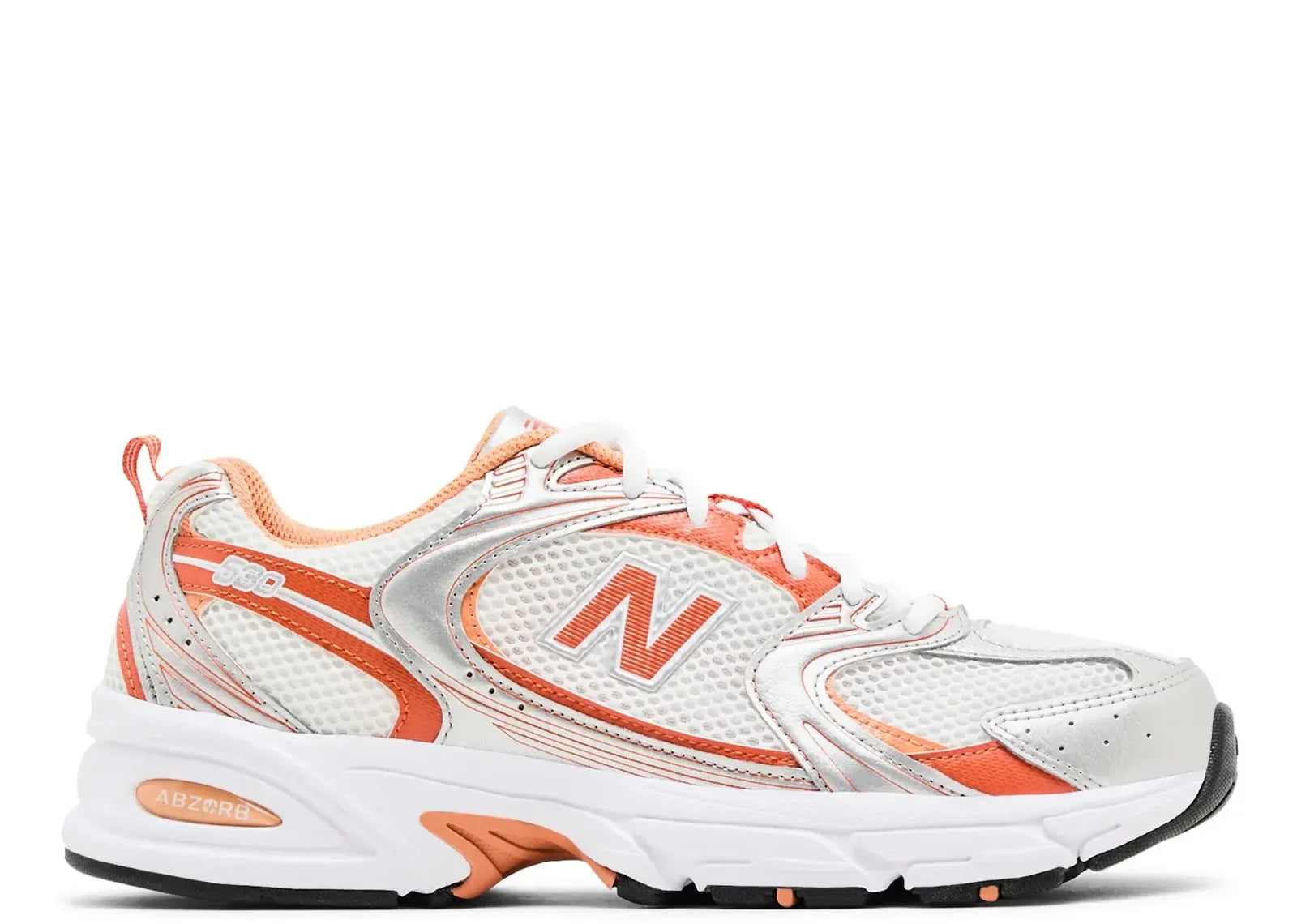 New Balance 530 Silver Metallic Infield Clay - My Suti