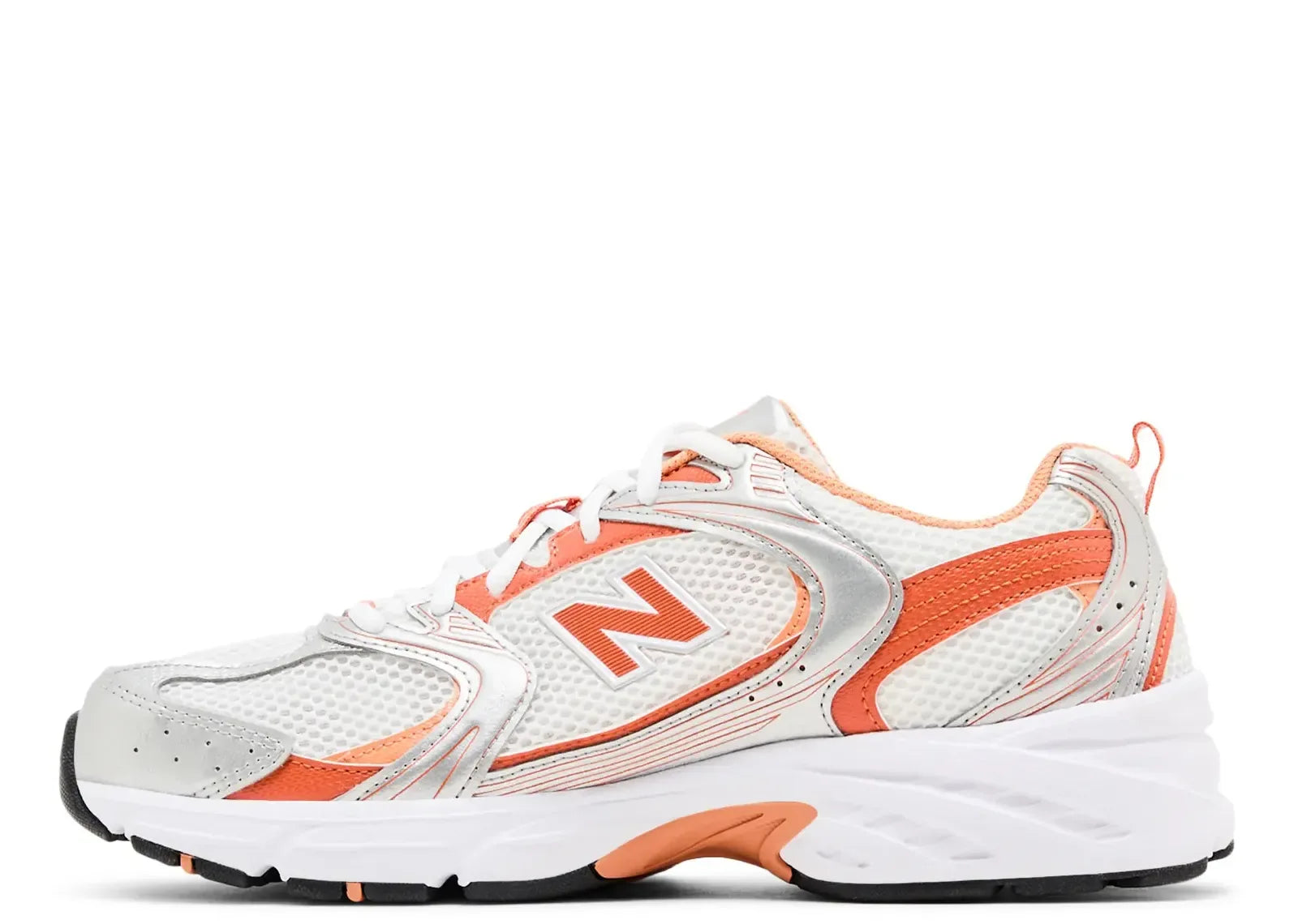 New Balance 530 Silver Metallic Infield Clay - My Suti