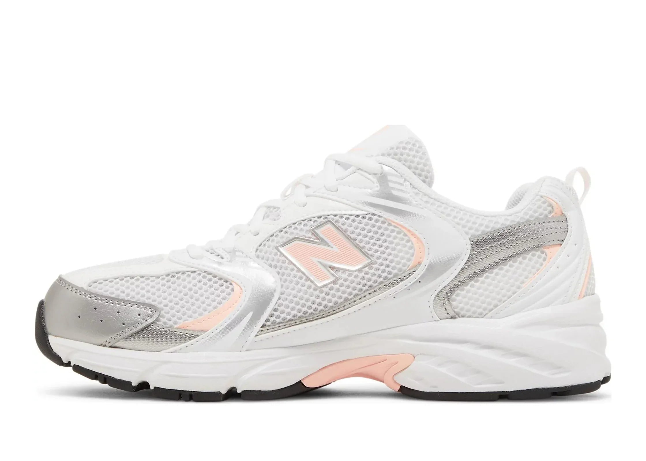 New Balance 530 White Silver Pink - My Suti