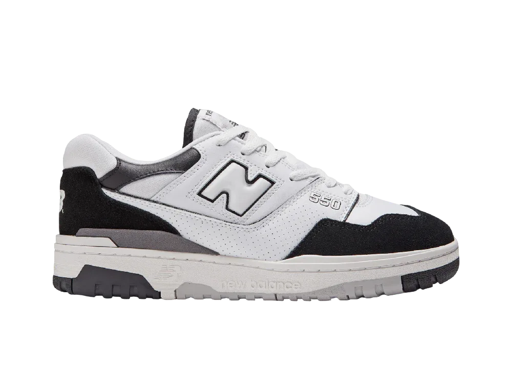 New Balance 550 White Black Rain Cloud - My Suti