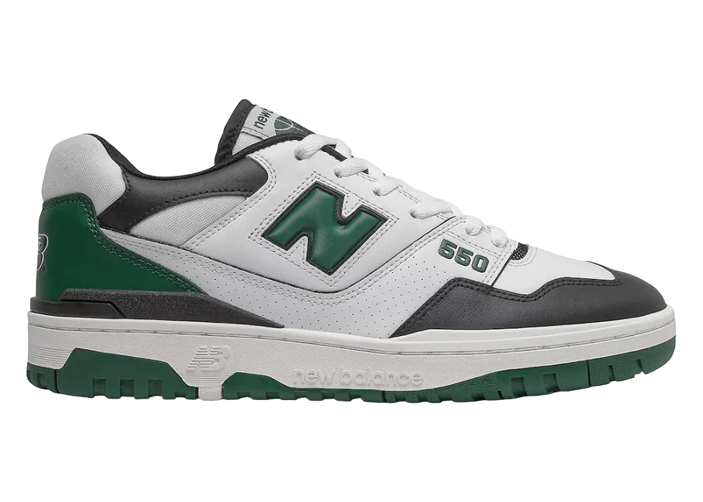 New Balance 550 White Green Black - My Suti