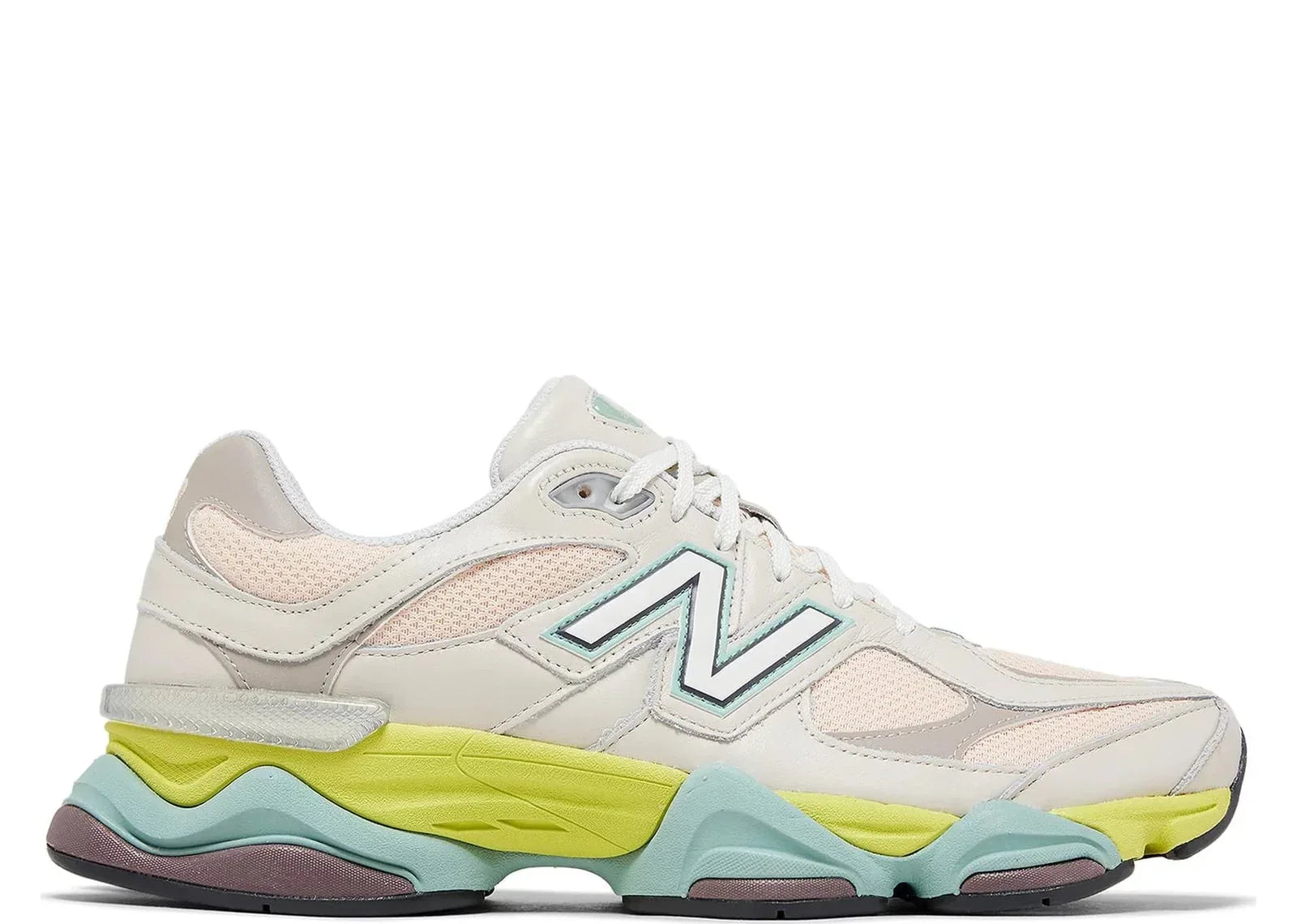New Balance 9060 Moonbeam Vintage Rose Lime - My Suti