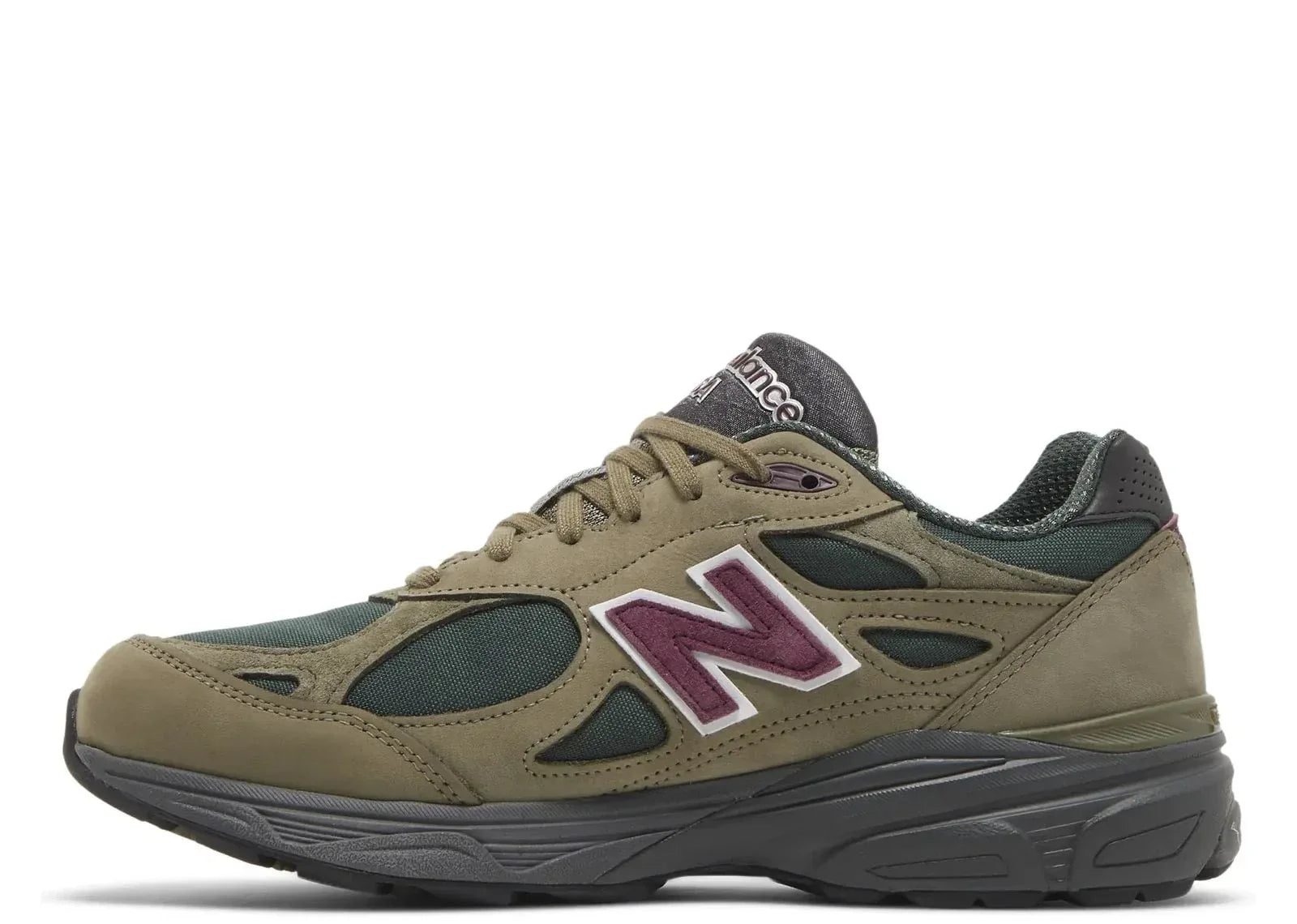 New Balance 990v3 MiUSA Teddy Santis Green Purple - My Suti