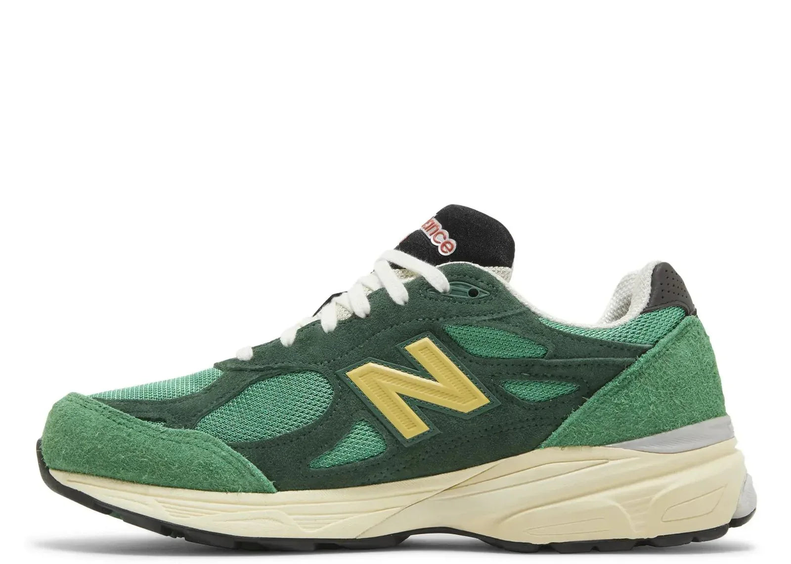 New Balance 990v3 MiUSA Varsity Green Gold - My Suti