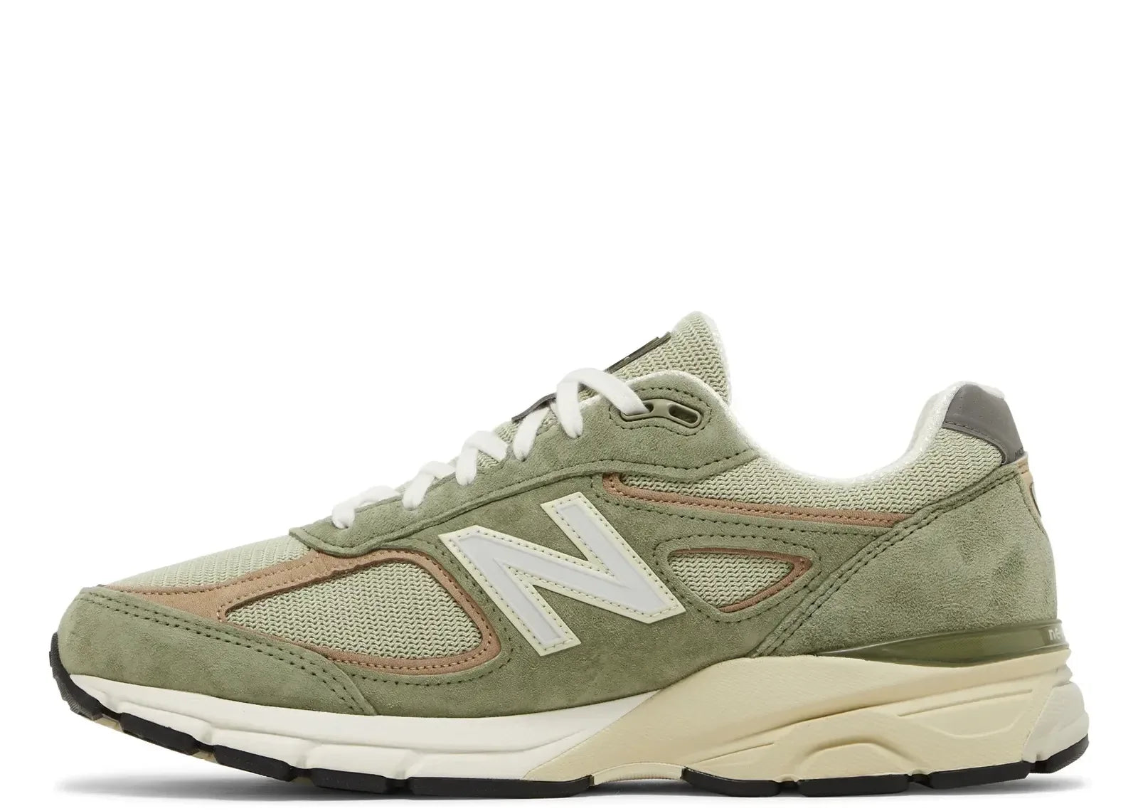 New Balance 990v4 MiUSA Teddy Santis Olive Incense - My Suti