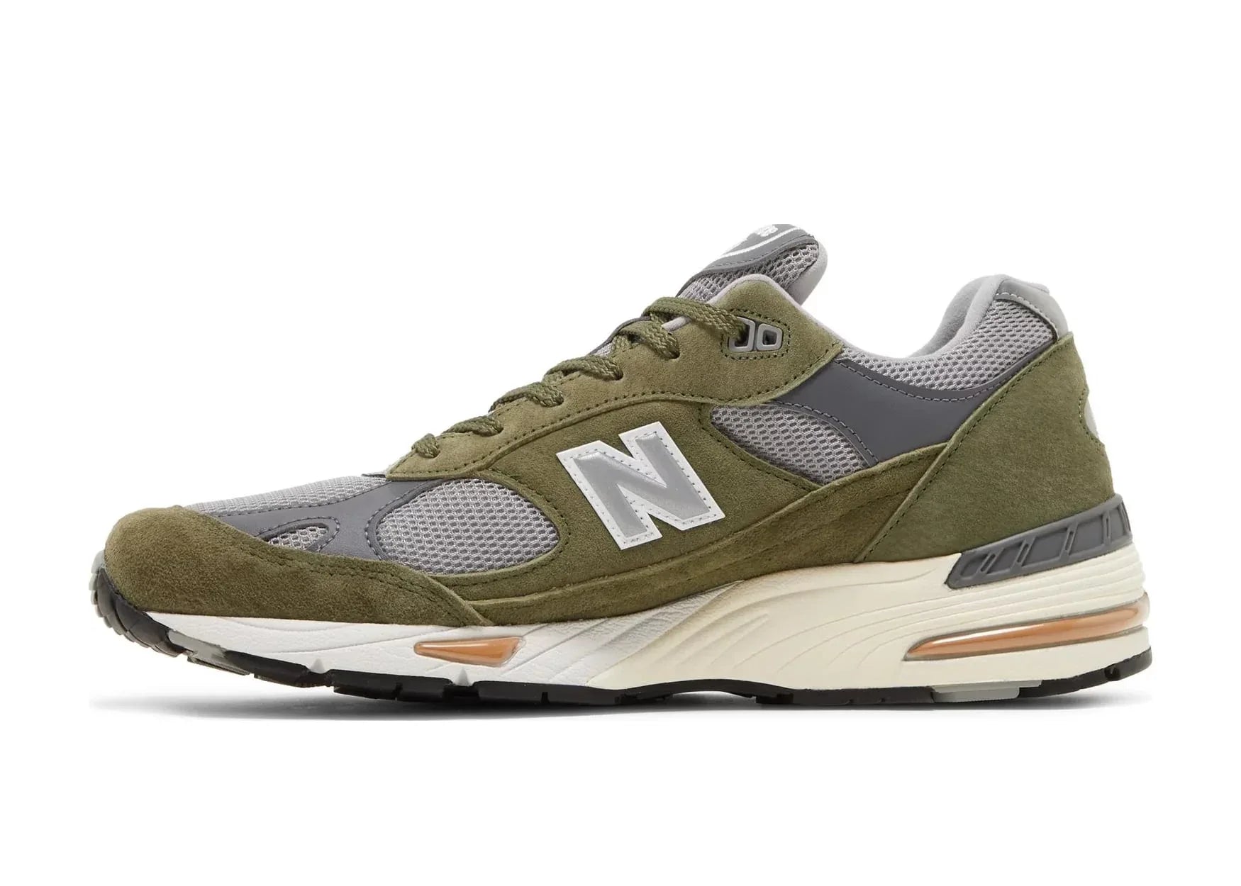 New Balance 991 Miuk Dark Green Grey Tan - My Suti