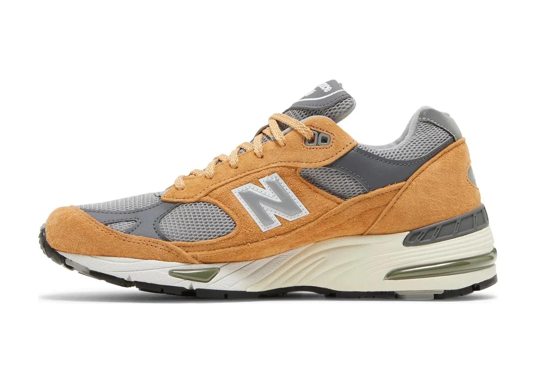 New Balance 991 Miuk Tan Grey Dark Grey - My Suti
