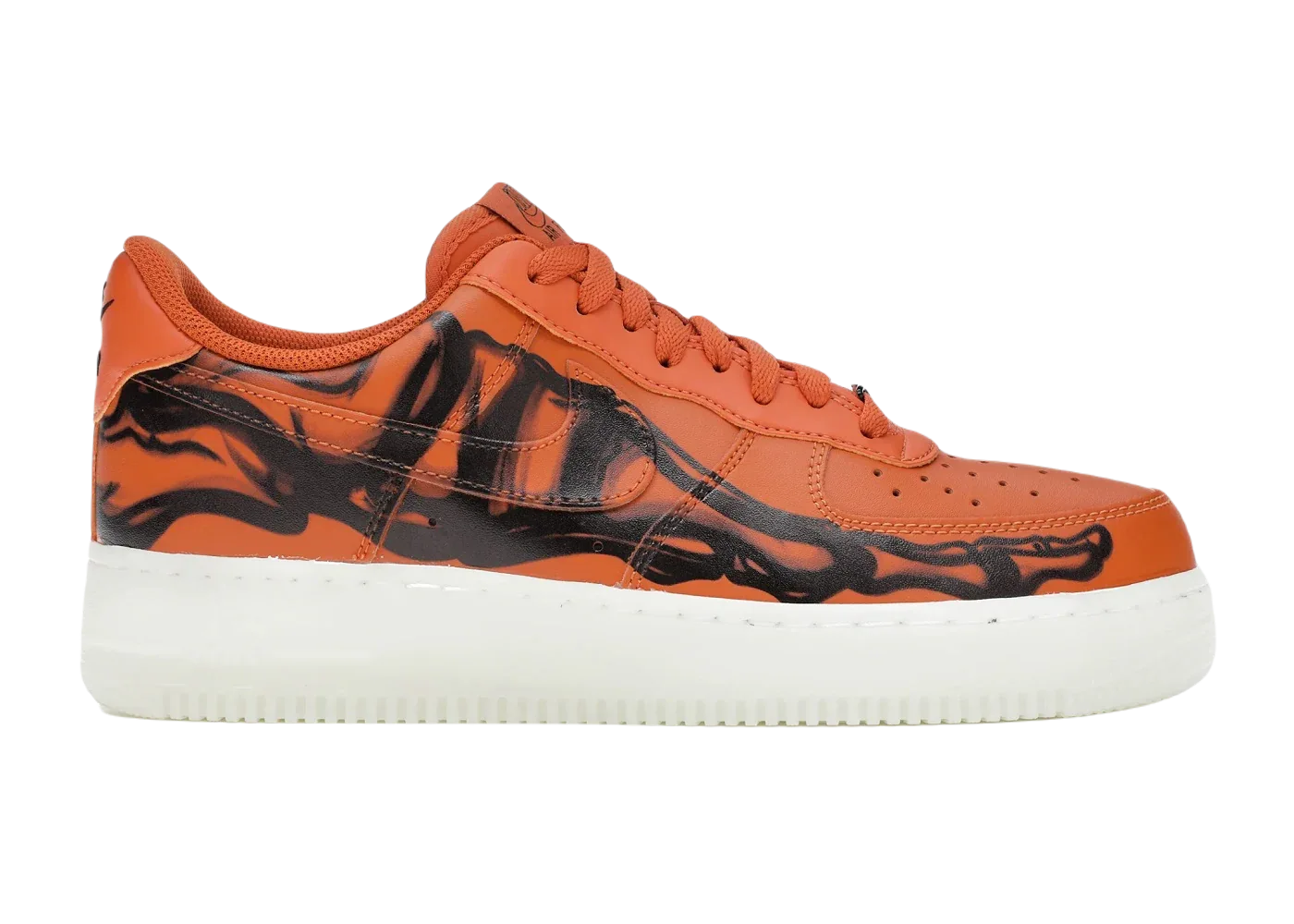 Nike Air Force 1 Low Orange Skeleton - My Suti