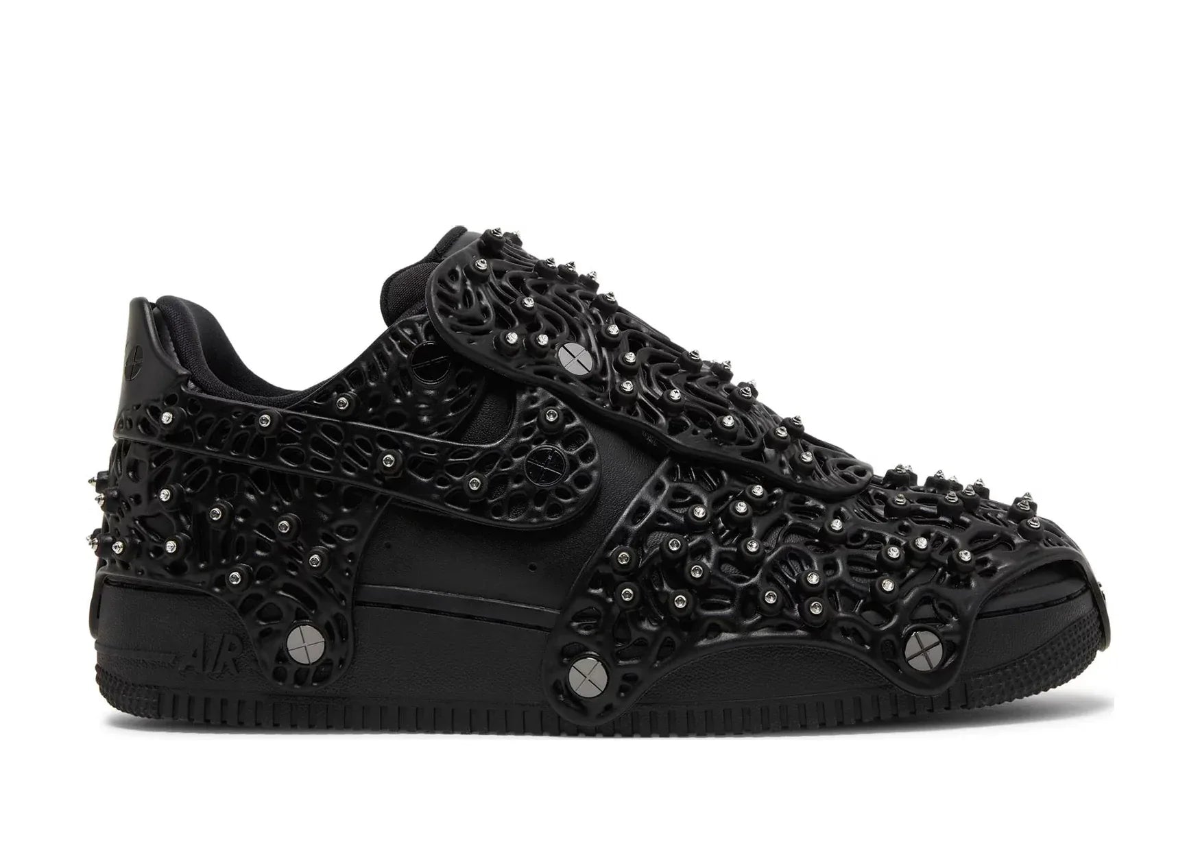 Nike Air Force 1 Low Swarovski Retroreflective Crystals Black (W) - My Suti