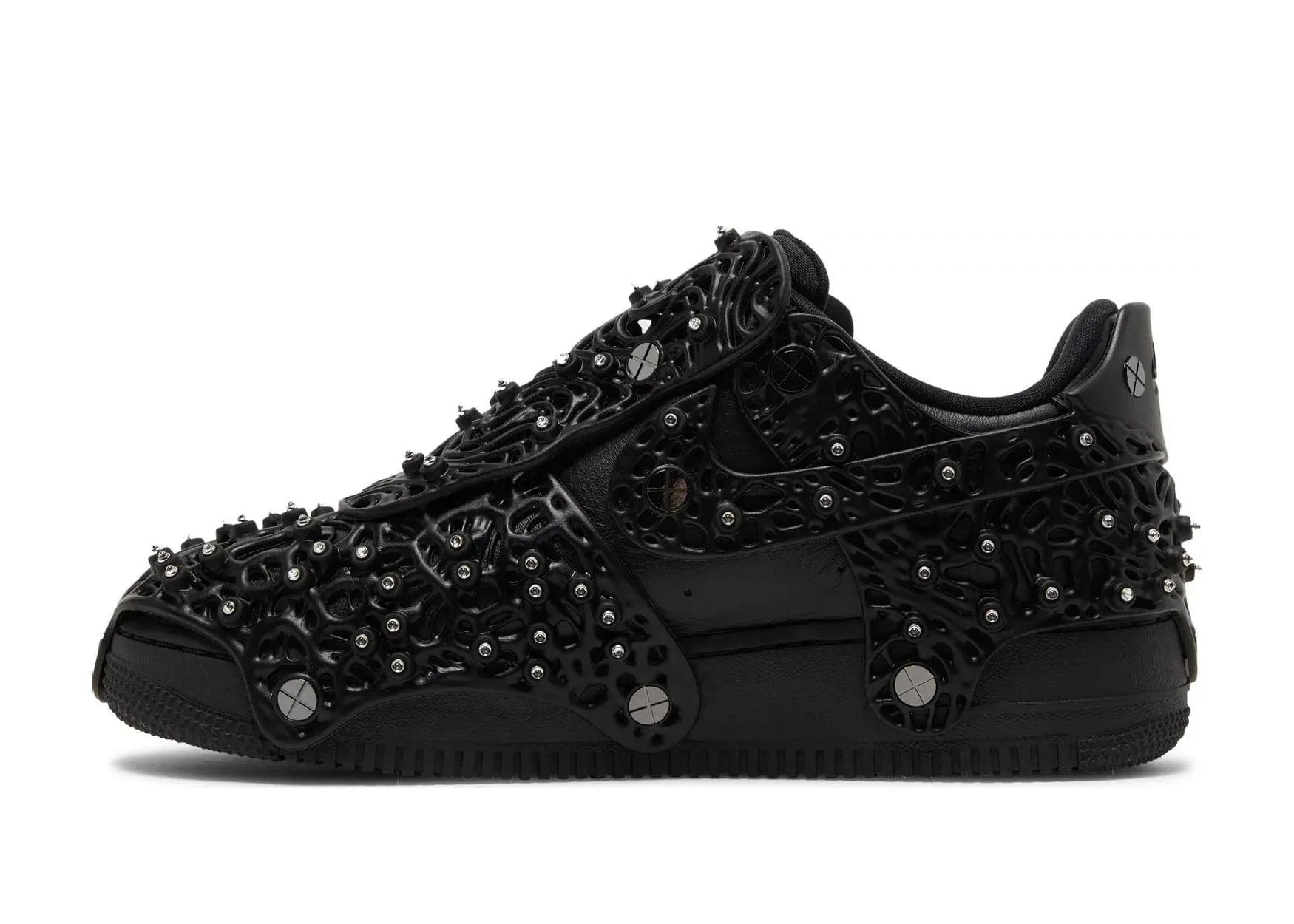Nike Air Force 1 Low Swarovski Retroreflective Crystals Black (W) - My Suti