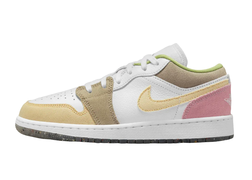 Nike Air Jordan 1 Low Pastel Grind Vivid Green (GS) - My Suti
