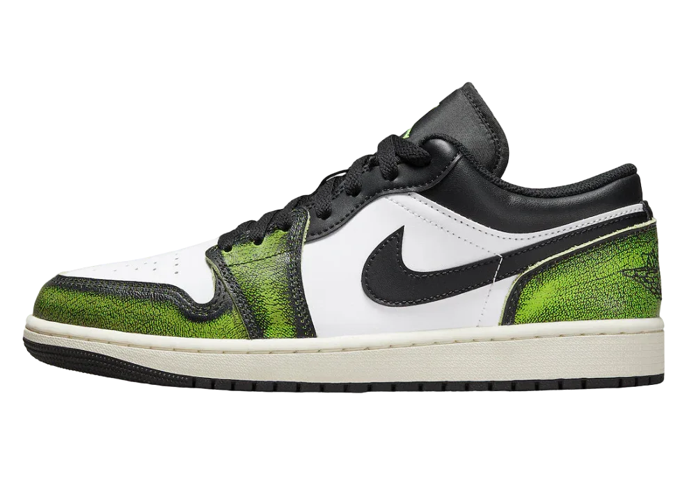 Nike Air Jordan 1 Low Wear Away Electric Green - My Suti
