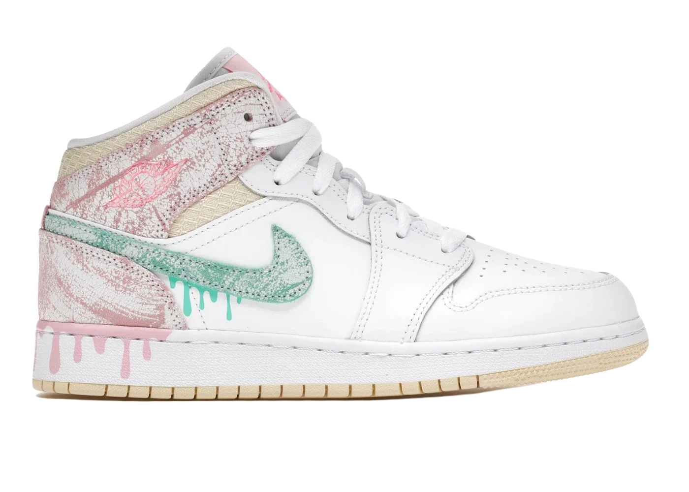 Nike Air Jordan 1 Mid Paint Drip (GS) - My Suti