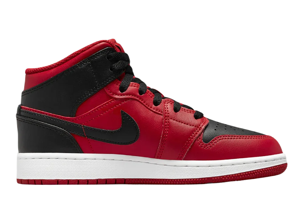 Nike Air Jordan 1 Mid Reverse Bred (2021) (GS) - My Suti