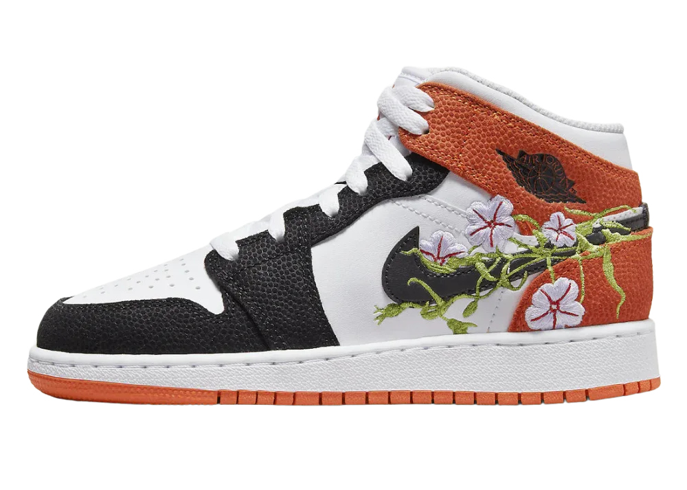 Nike Air Jordan 1 Mid SE Basketball Blossom (GS) - My Suti