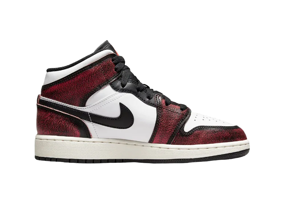 Nike Air Jordan 1 Mid SE Black Infrared 23 (GS) - My Suti