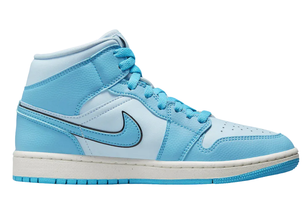 Nike Air Jordan 1 Mid SE Ice Blue (W) - My Suti