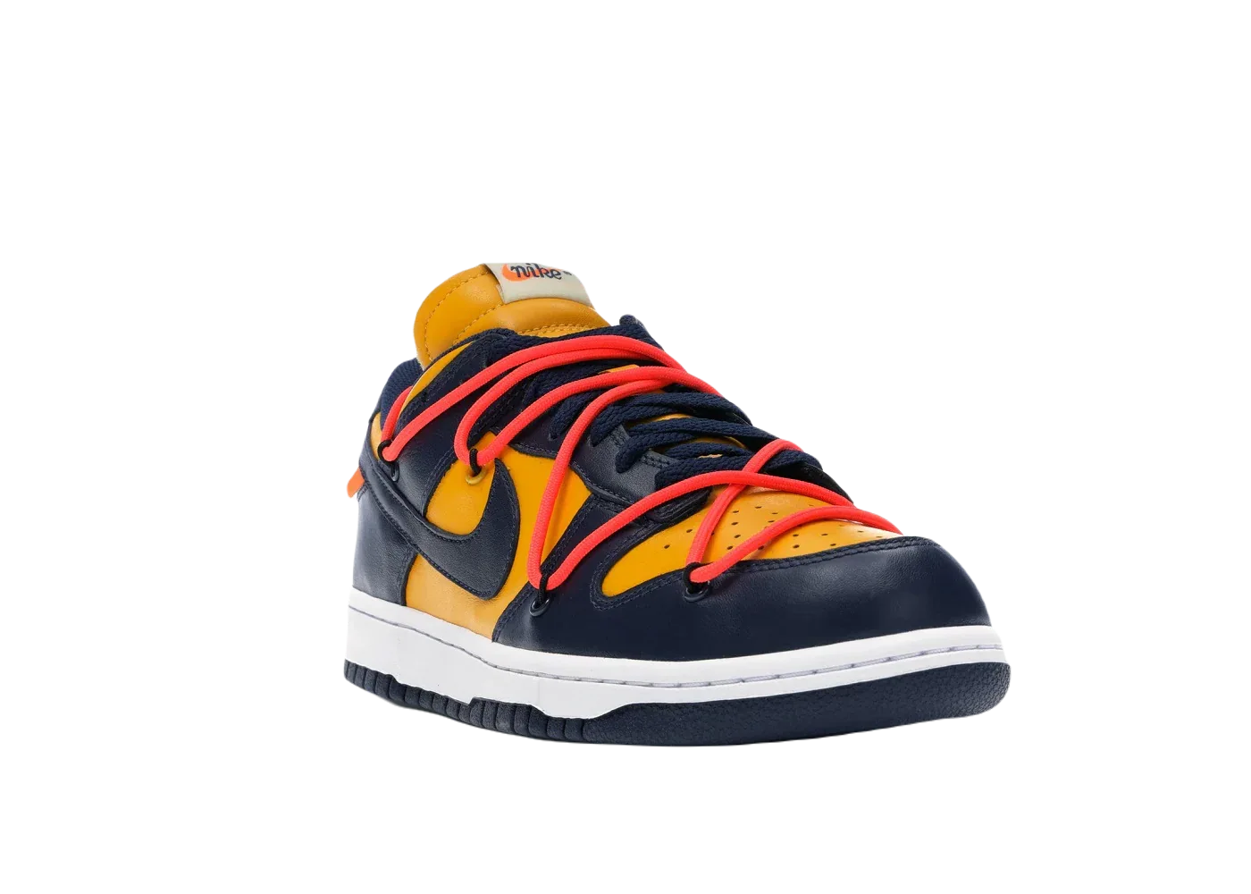 Nike Dunk Low Off-White University Gold Midnight Navy - My Suti