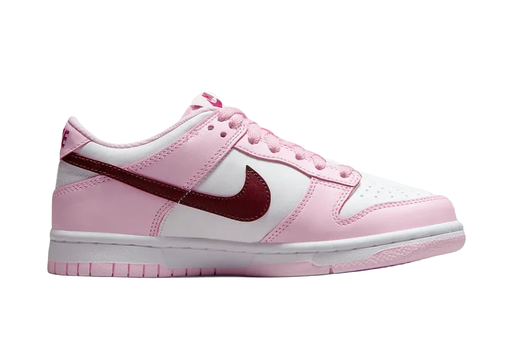 Nike Dunk Low Pink Foam Red White (GS) - My Suti