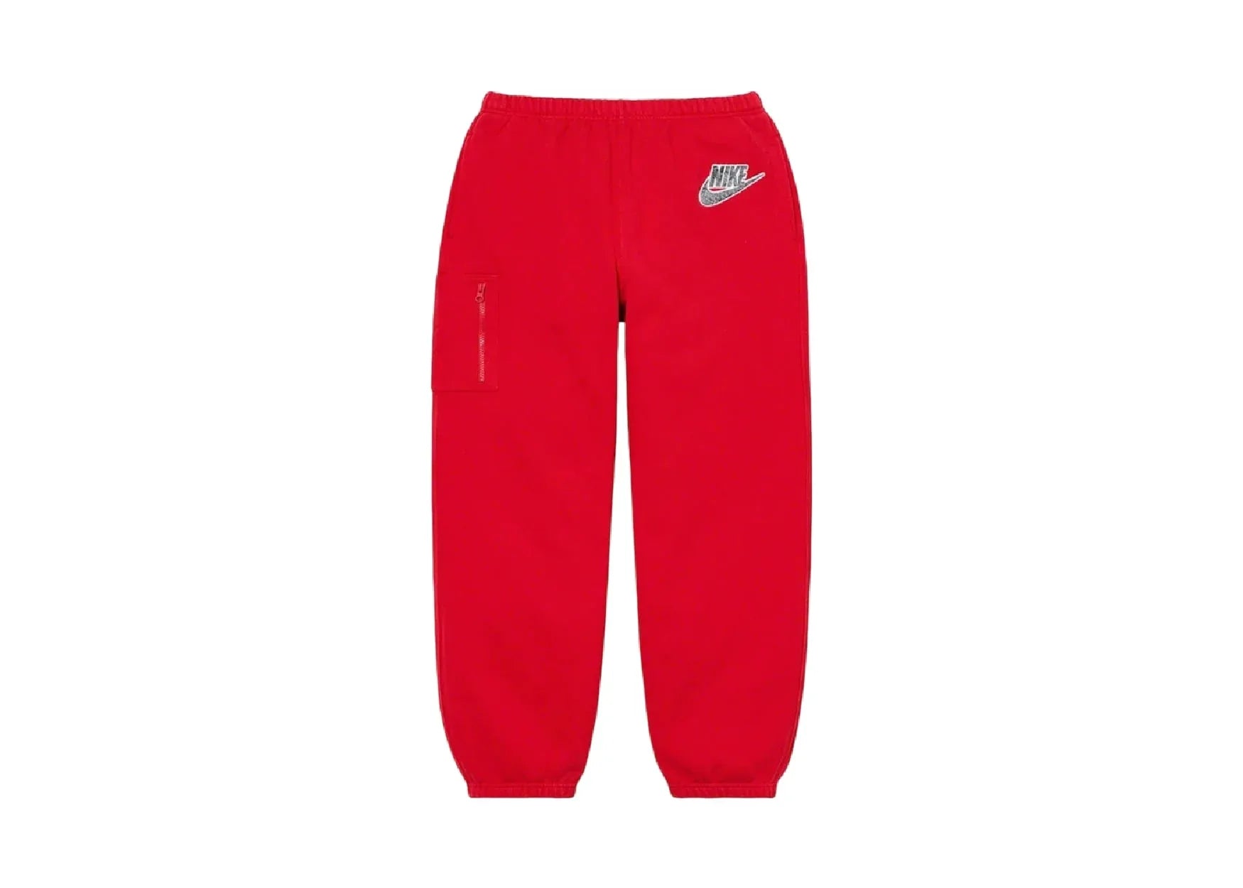 Nike x Supreme Cargo Sweatpants Red - My Suti