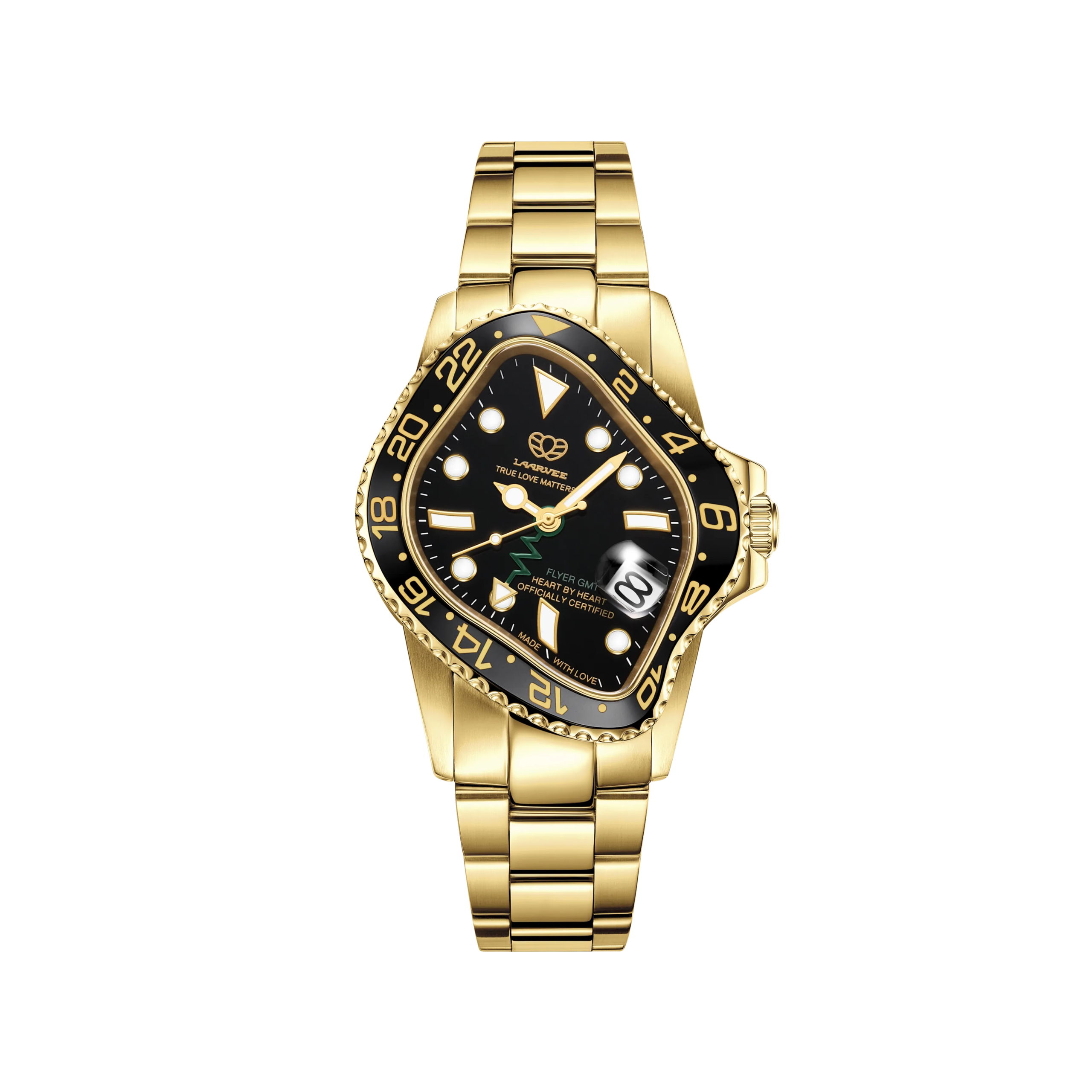 Laarvee Watch PEA001GMT-GBLK - Görsel 1