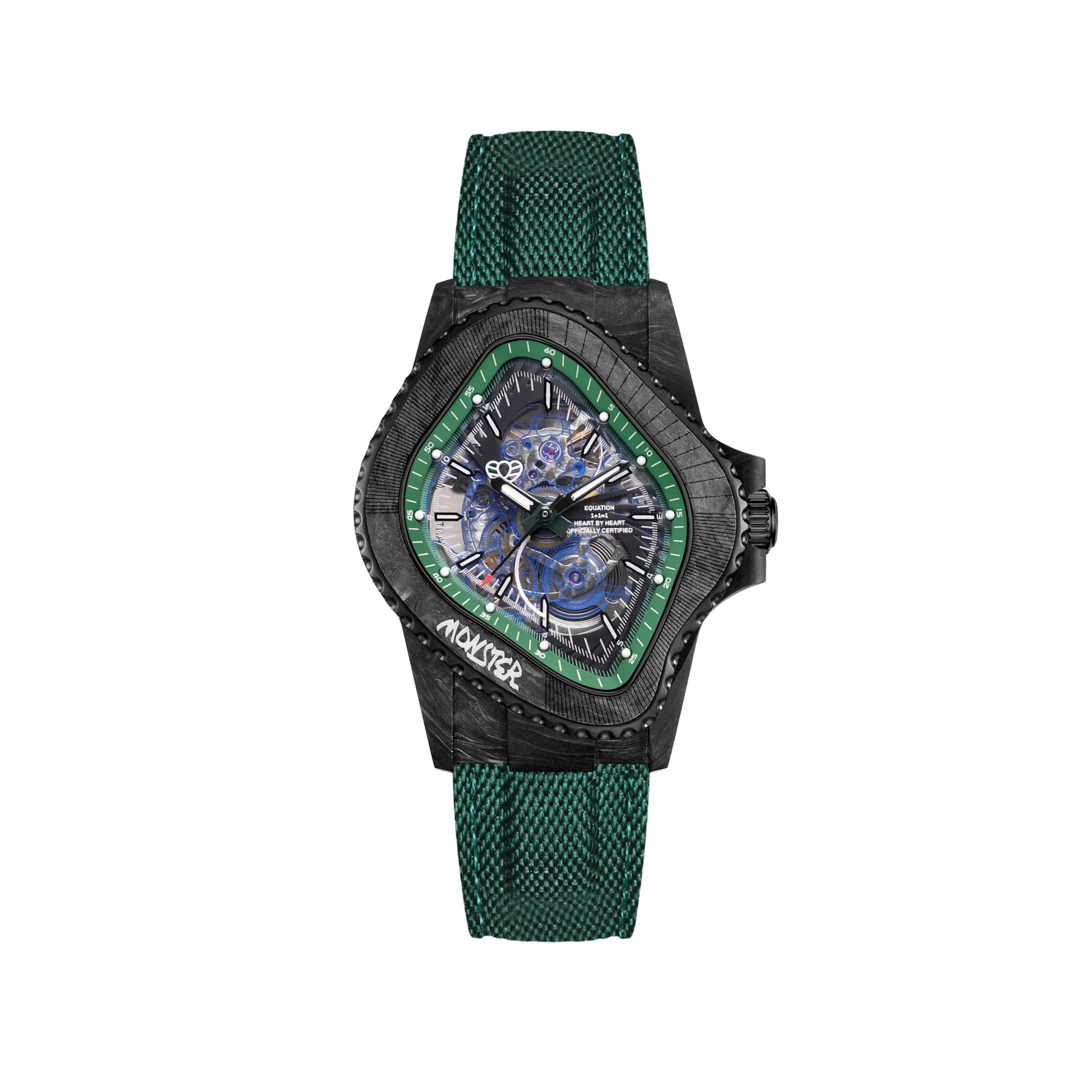 Laarvee Watch PEA005-CFRPBLK/GRN - Görsel 1