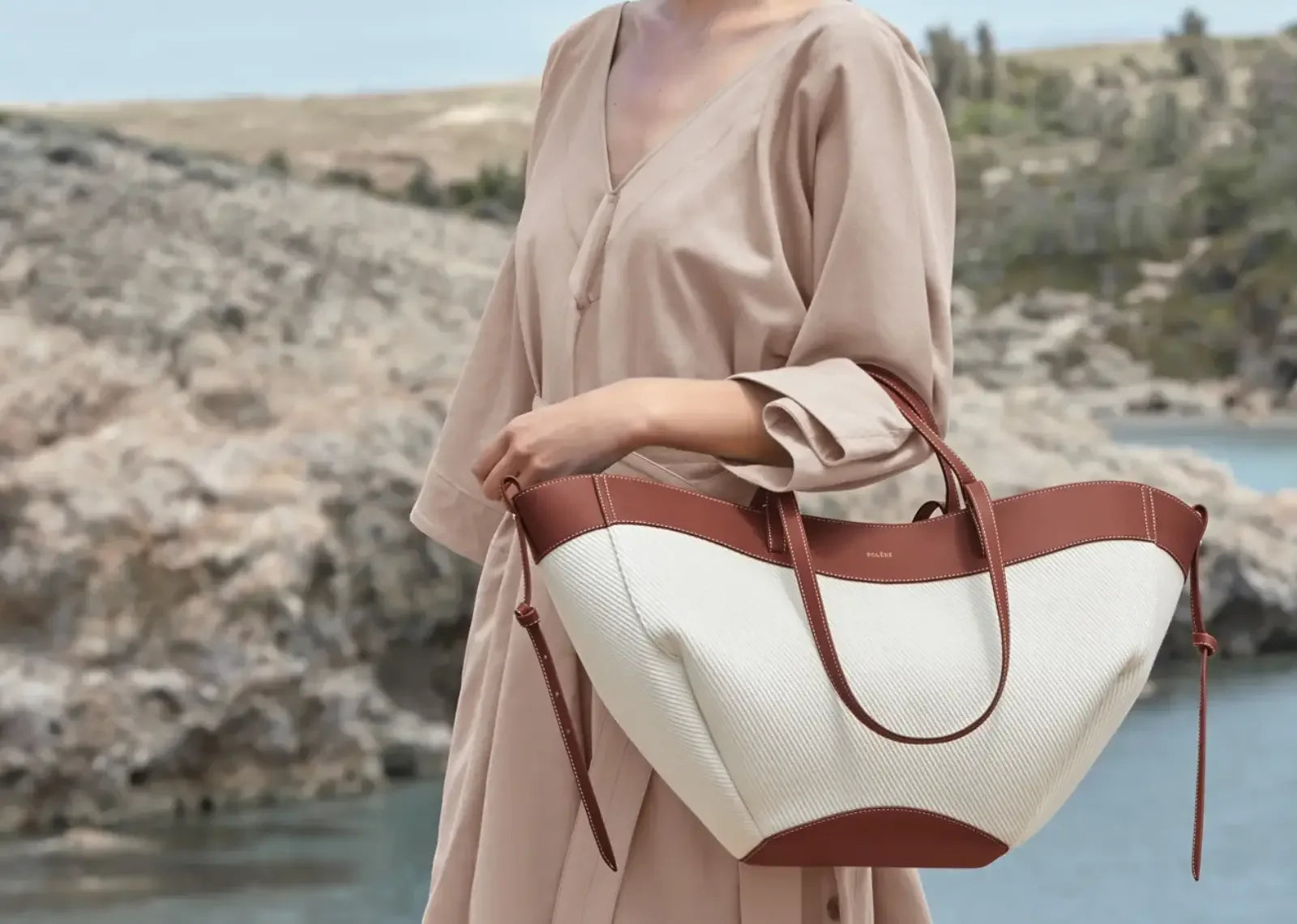 Polène Cyme Edition Cognac Canvas - My Suti