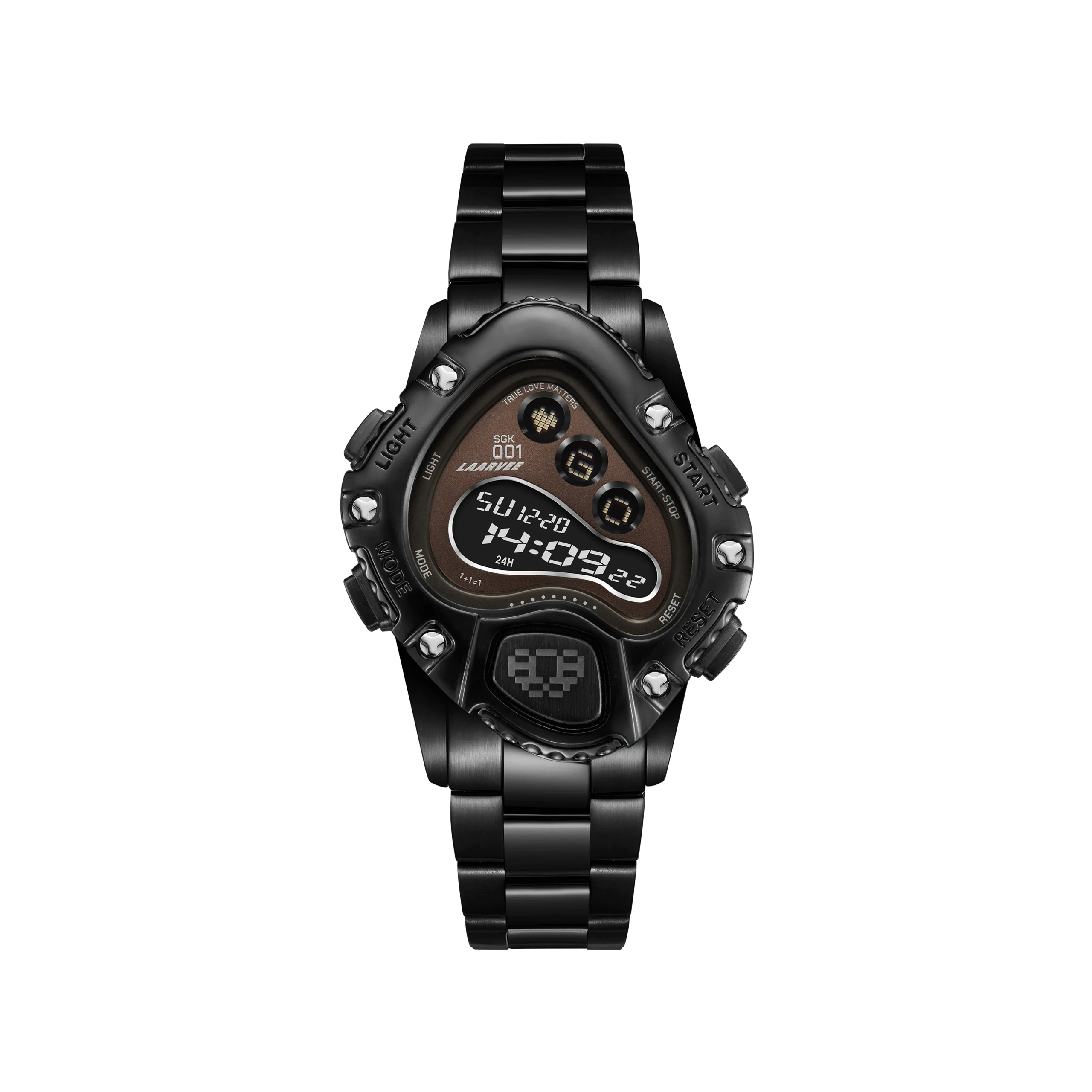 Laarvee Watch Sinngouki SGK001-PBBLKBLK - Görsel 1