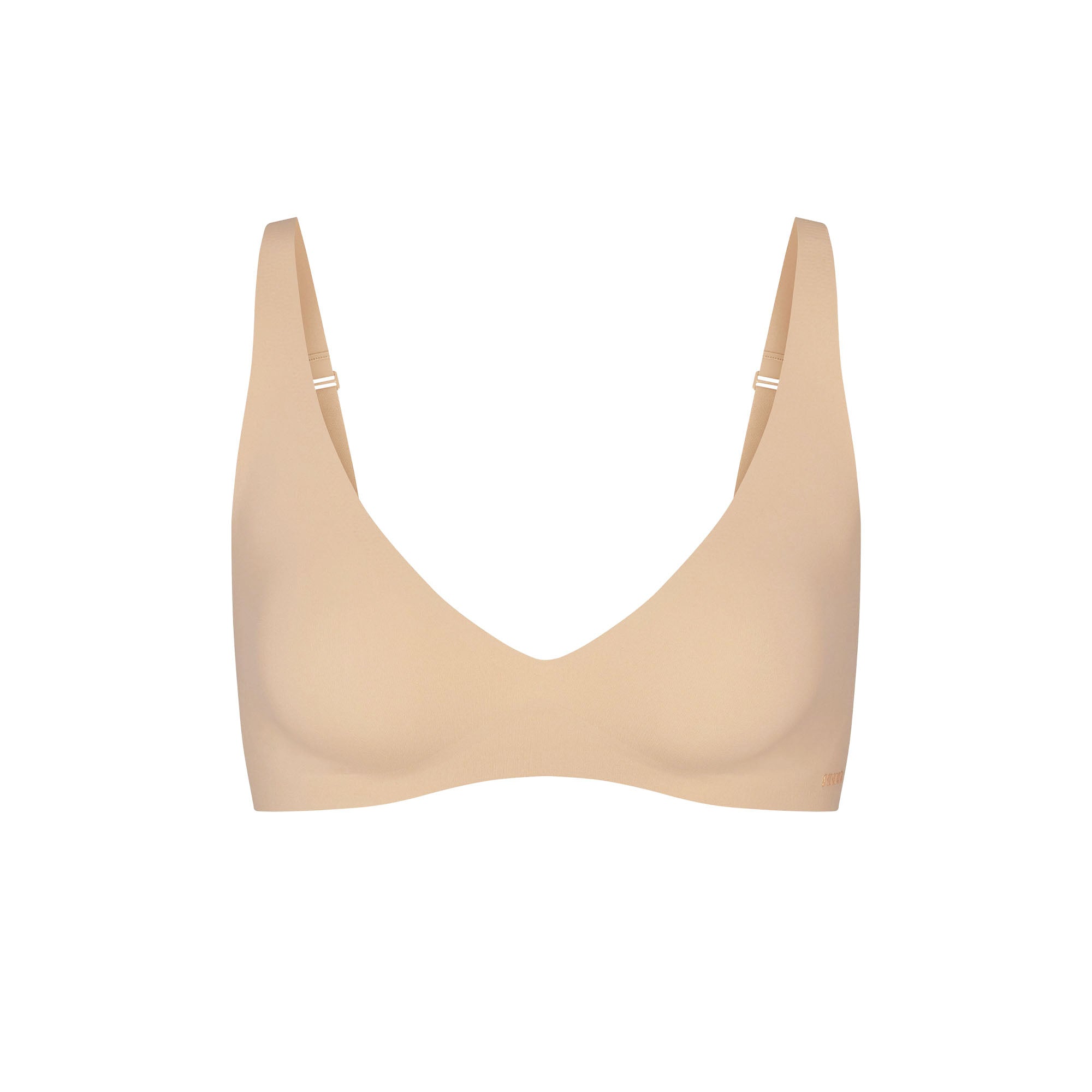 SKIMS NAKED PLUNGE BRALETTE | CLAY - Görsel 1