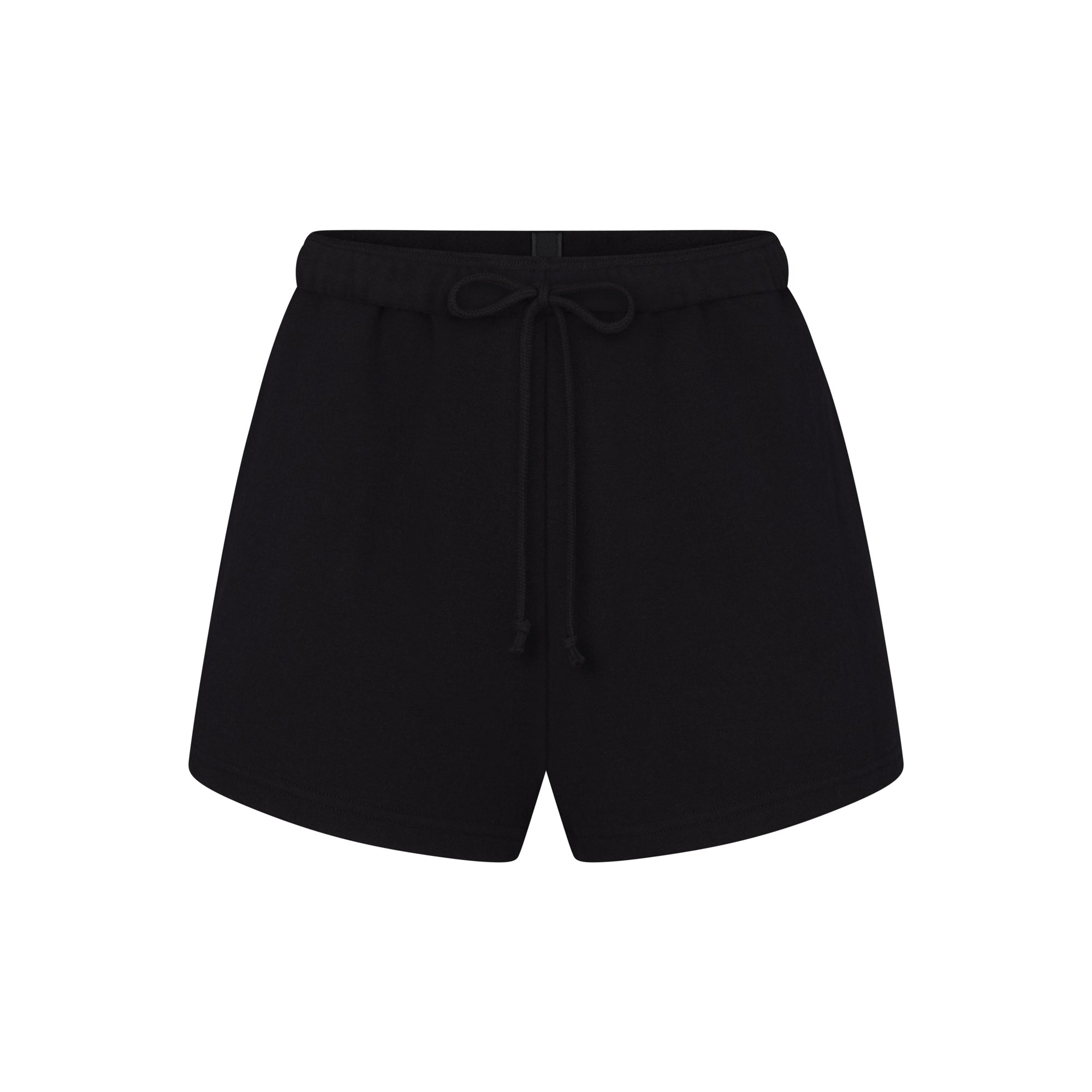 SKIMS COTTON FLEECE SHORT | ONYX