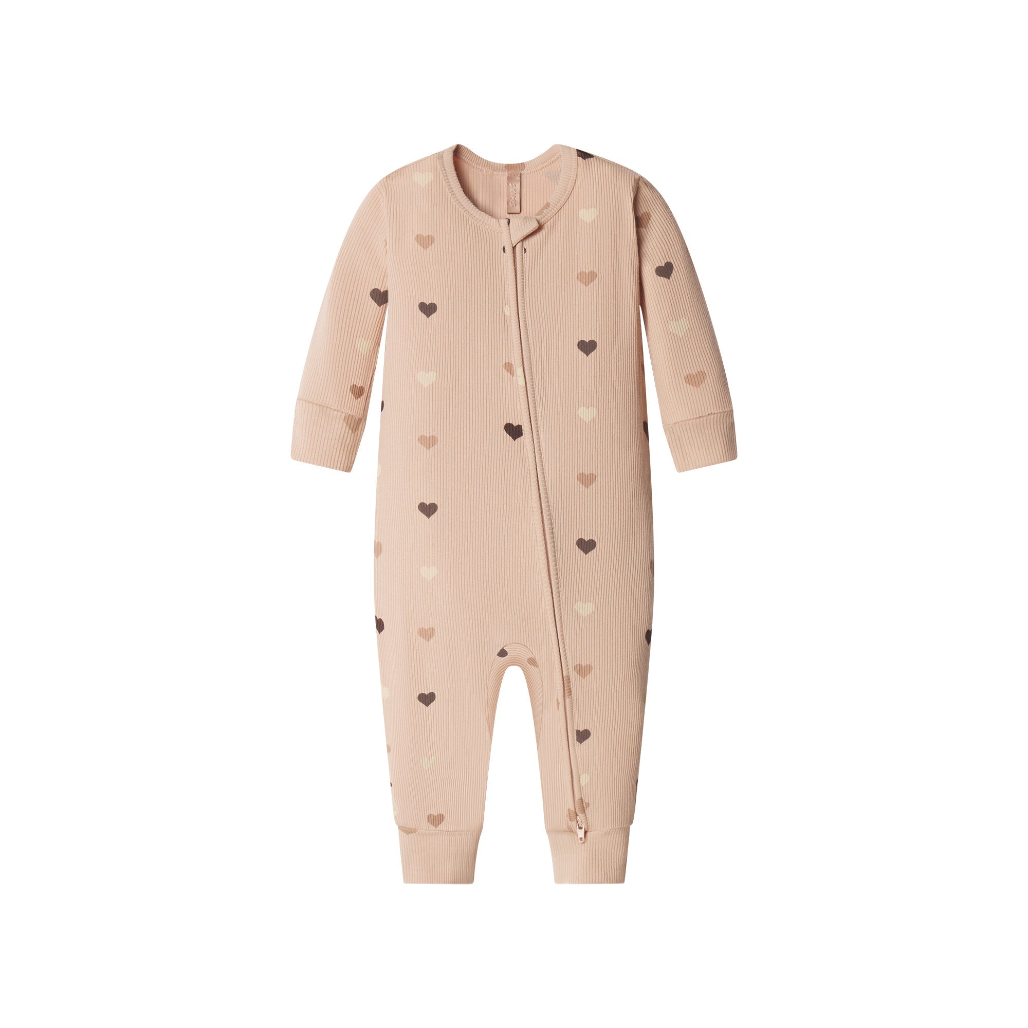 SKIMS SOFT LOUNGE BABY ONESIE | MICA MINI HEART HALFDROP - Görsel 1