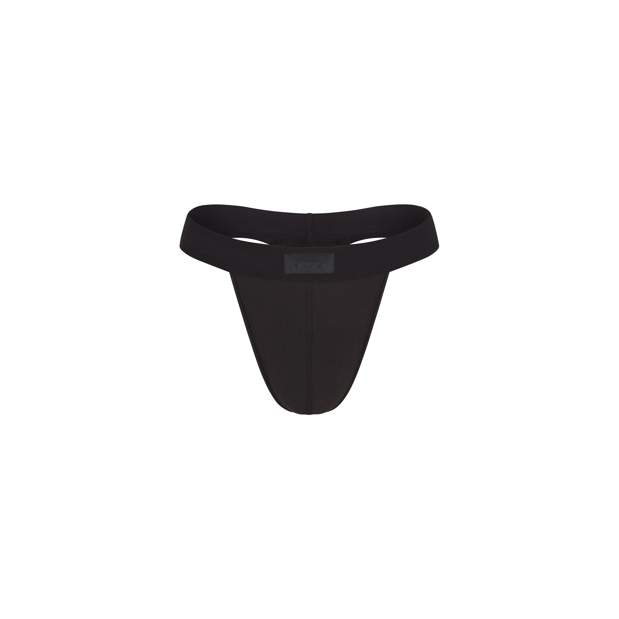 SKIMS COTTON MENS THONG | ONYX - Görsel 1