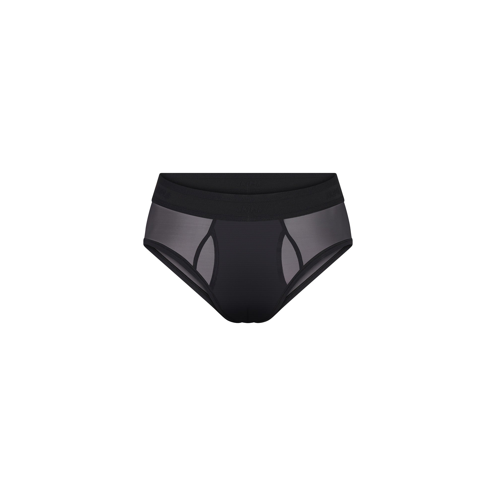 SKIMS MESH MENS BRIEF | OBSIDIAN - Görsel 1