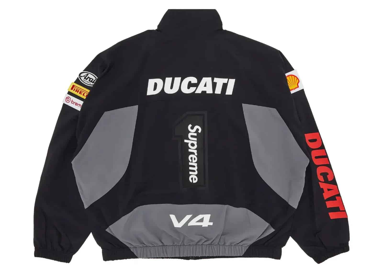 Supreme Ducati Track Jacket Black - My Suti