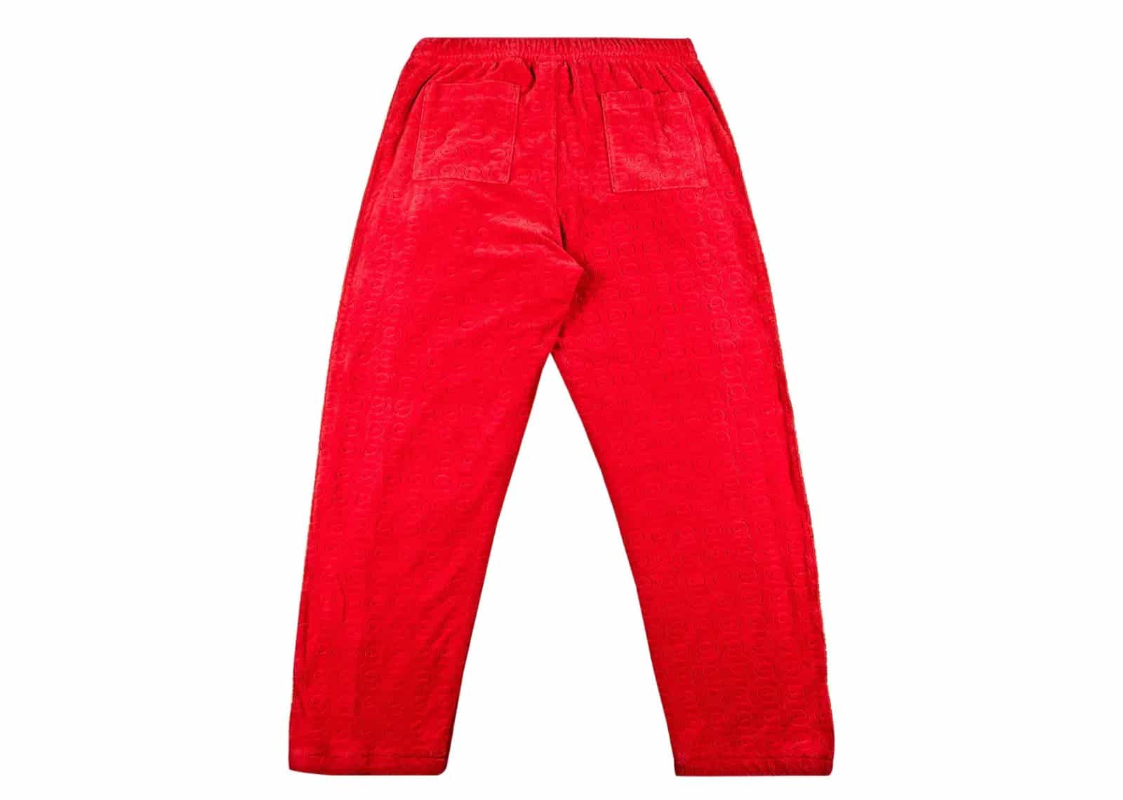 Supreme Velour Track Pant Red - My Suti