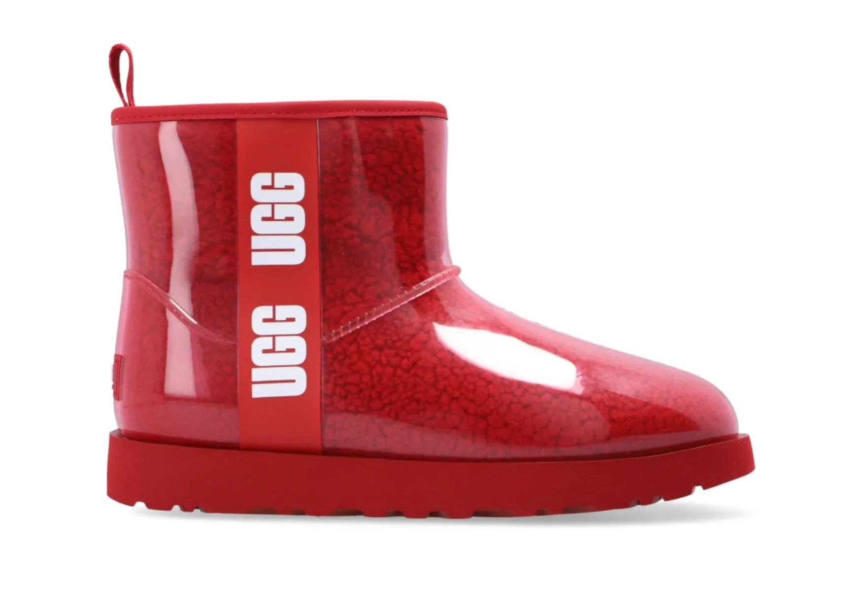 Ugg Classic Clear Mini Boot Samba Red - My Suti